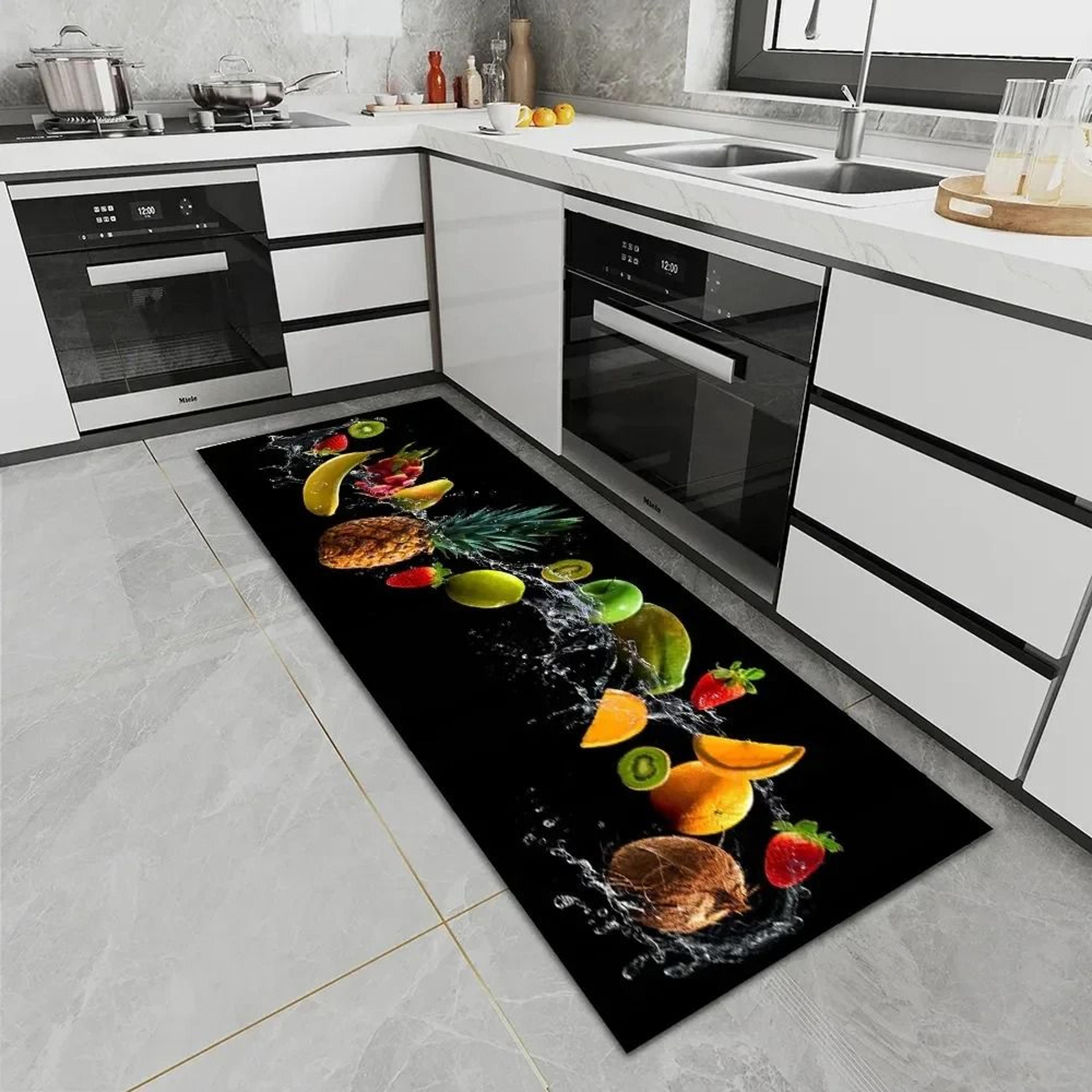 durable waterproof kitchen floor mat and high-end washable non-slip home entrance doormat