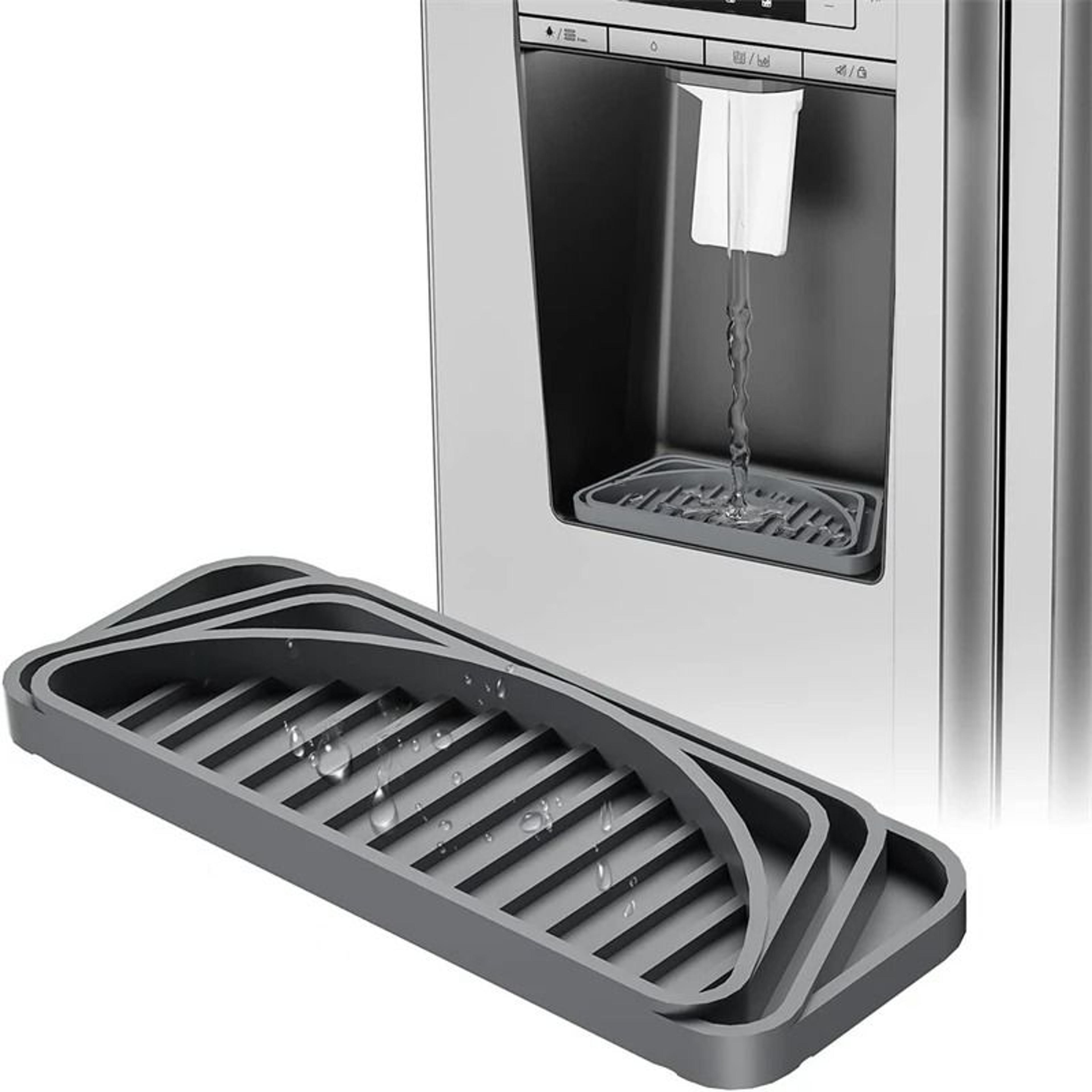 absorbent refrigerator drip catcher tray for water dispenser