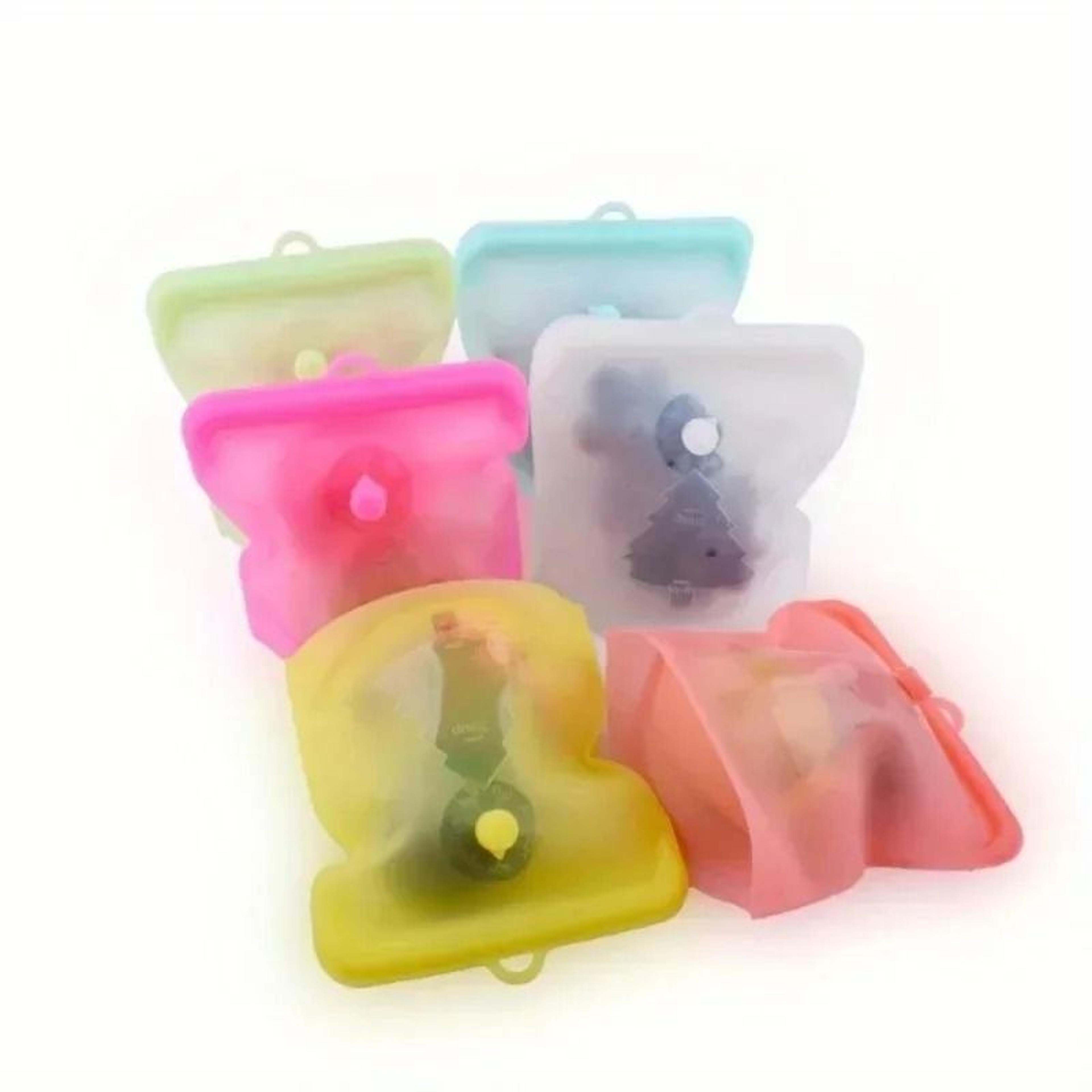 reusable silicone vacuum food storage bag