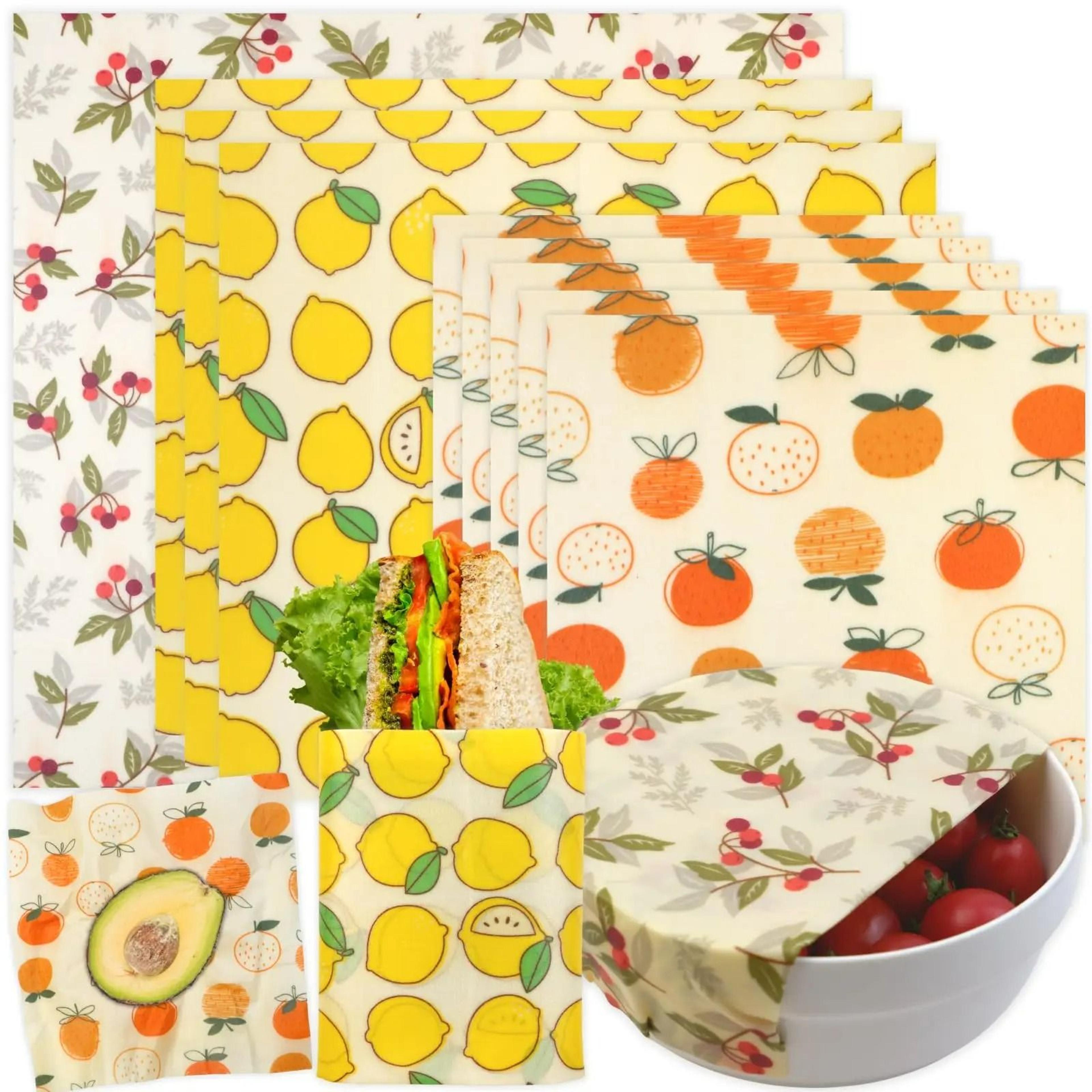 organic beeswax food wrap set