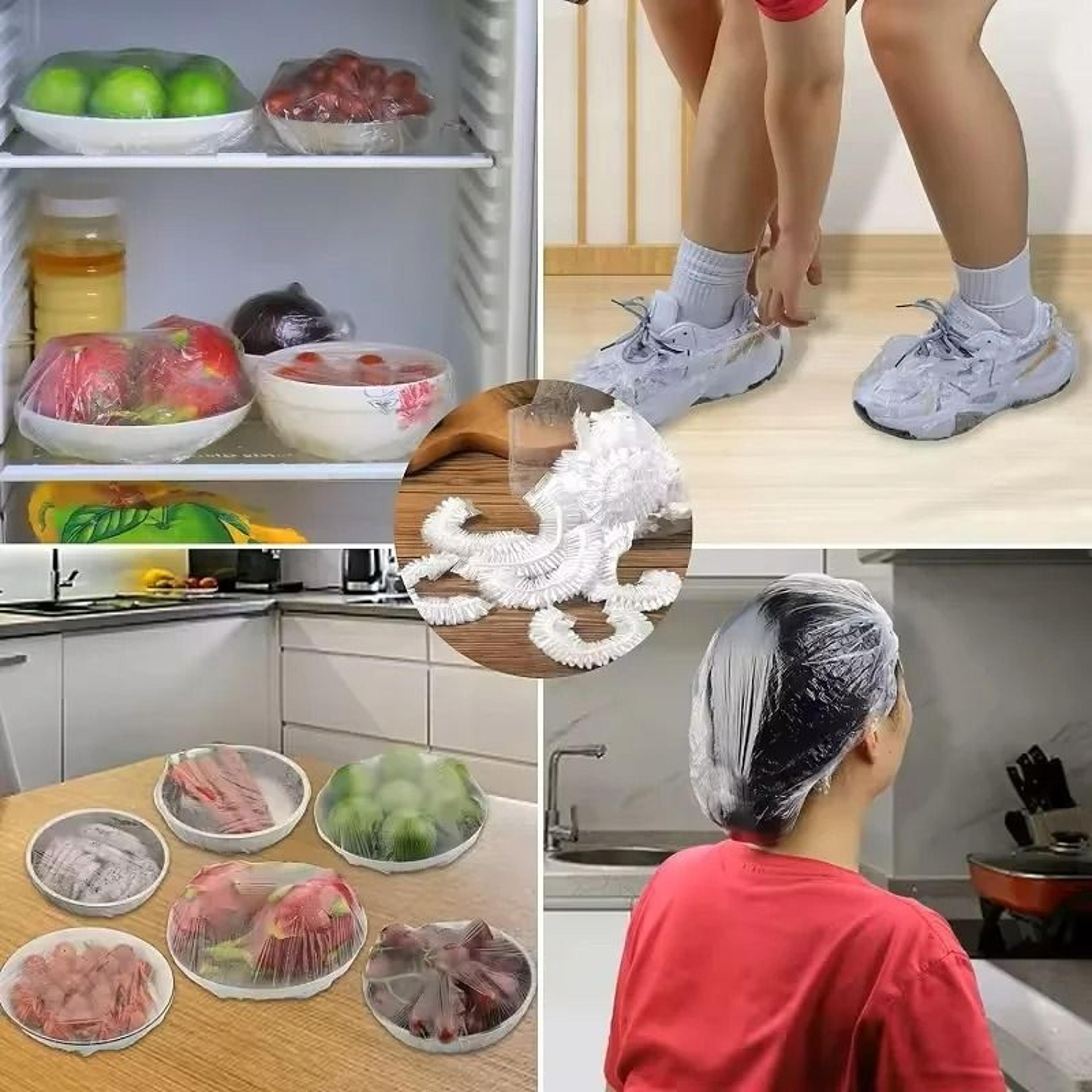 elastic food cover bags - 10 pack