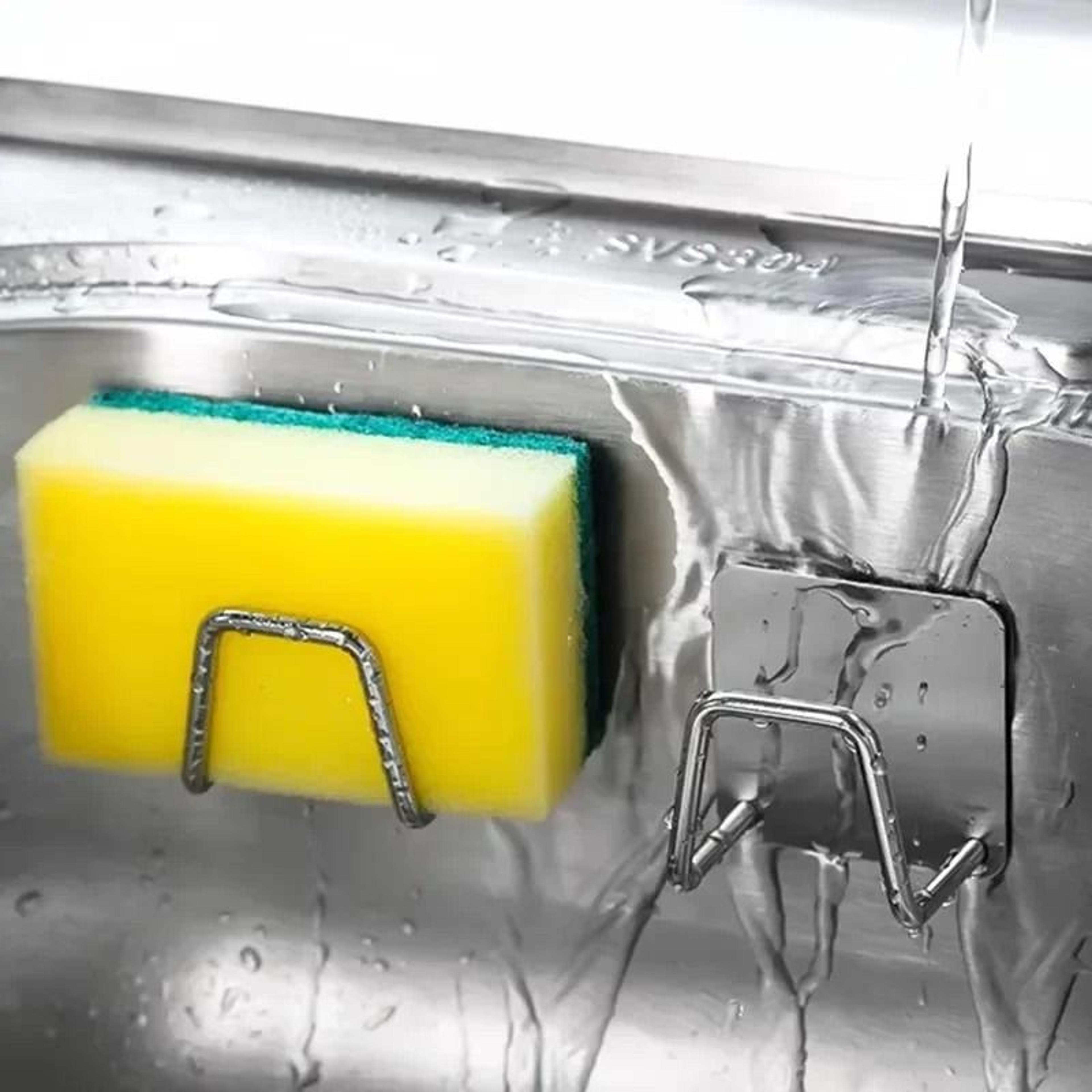 stainless steel sink sponge holders - 2 pack