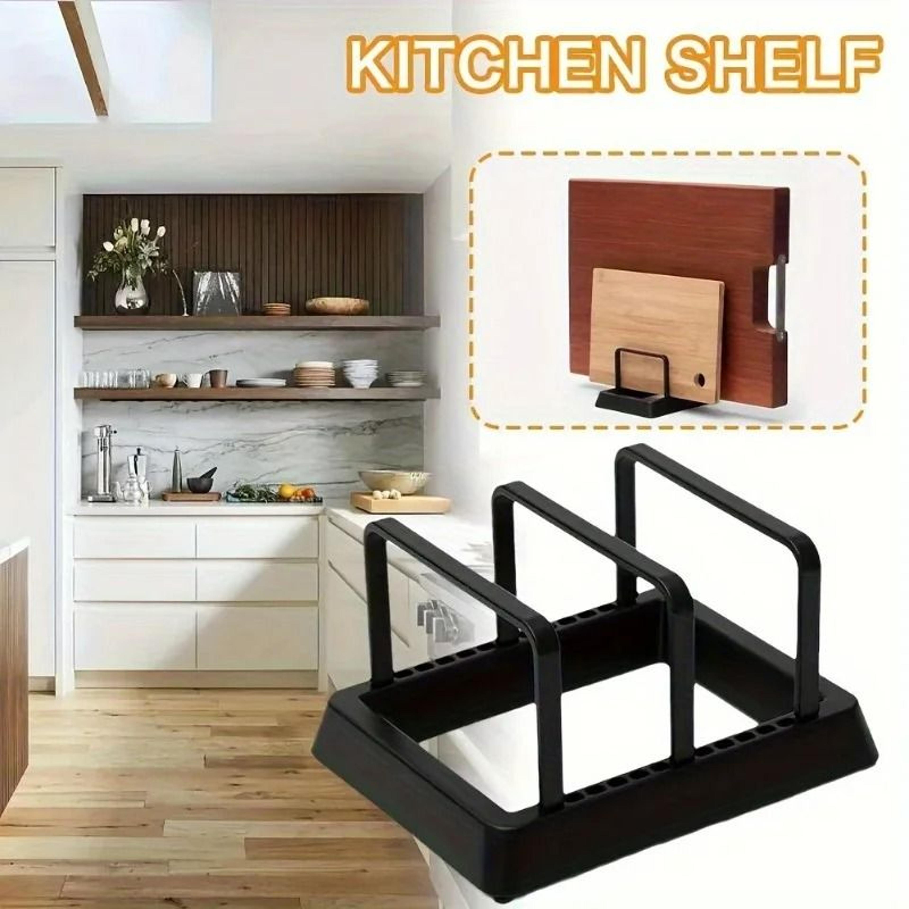 3-in-1 countertop kitchen organizer rack