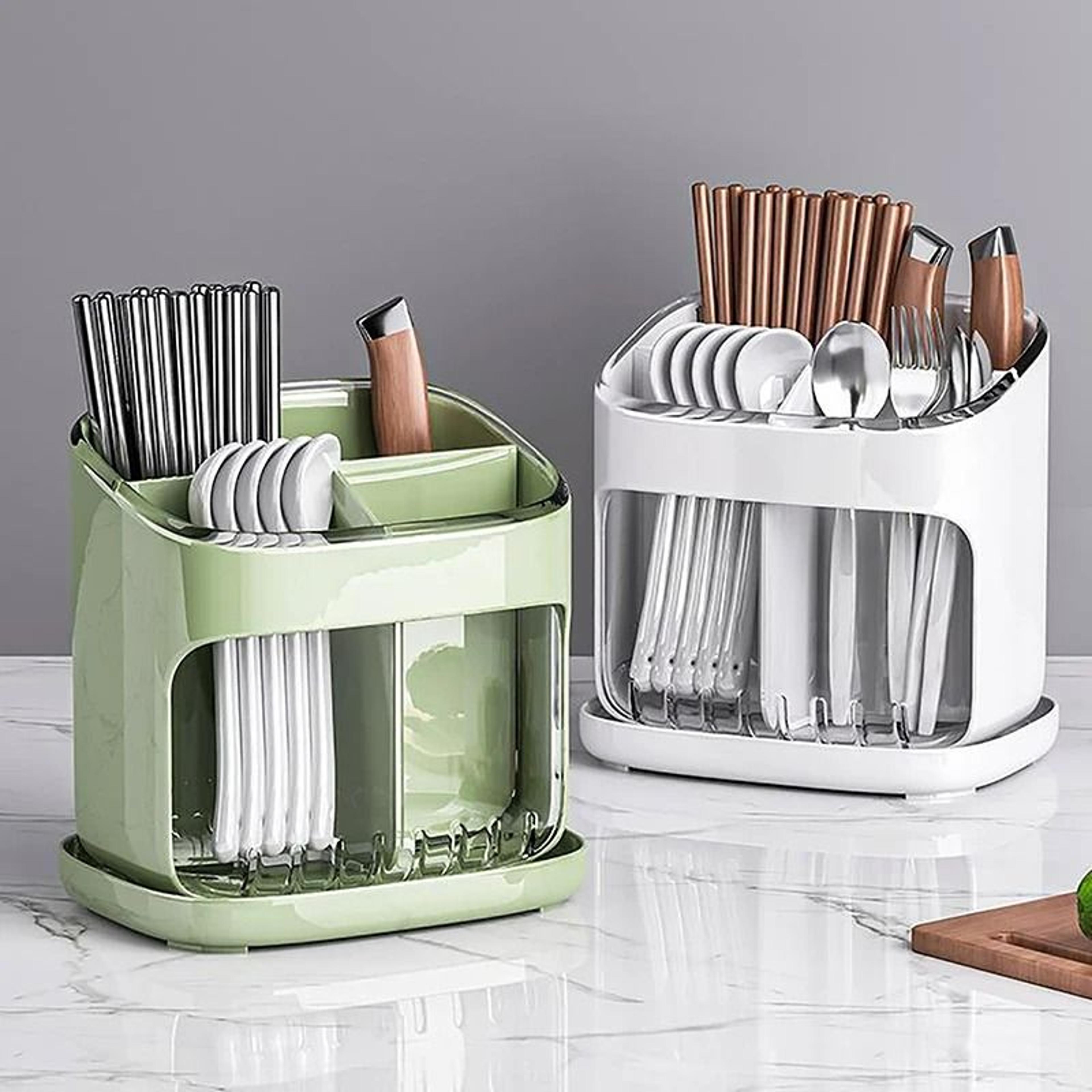 wall-mounted multifunctional chopstick cage and kitchen utensil organizer