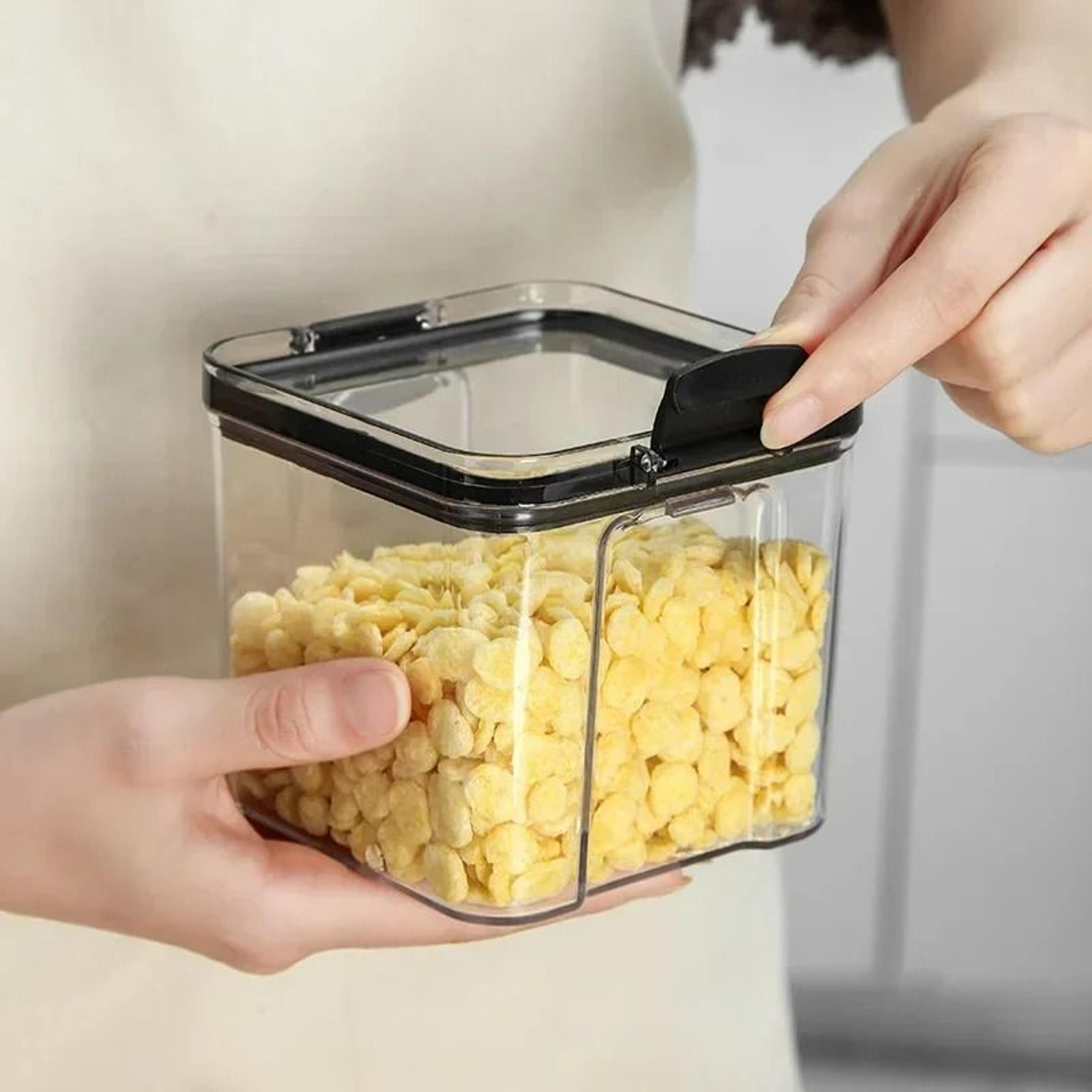 airtight food storage kitchen containers and modular pantry organizer jars
