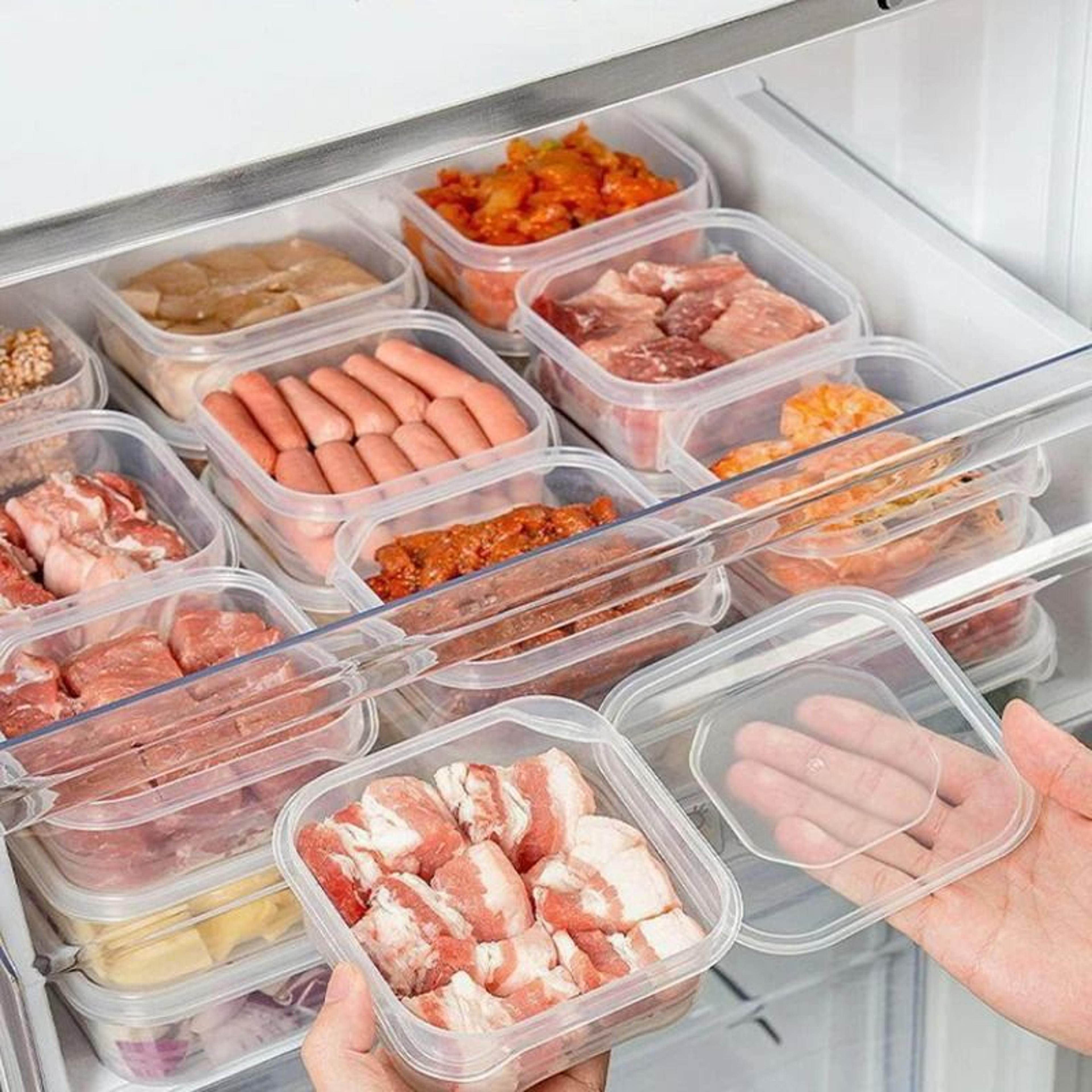 10-piece freezer sub-package fresh-keeping food boxes set