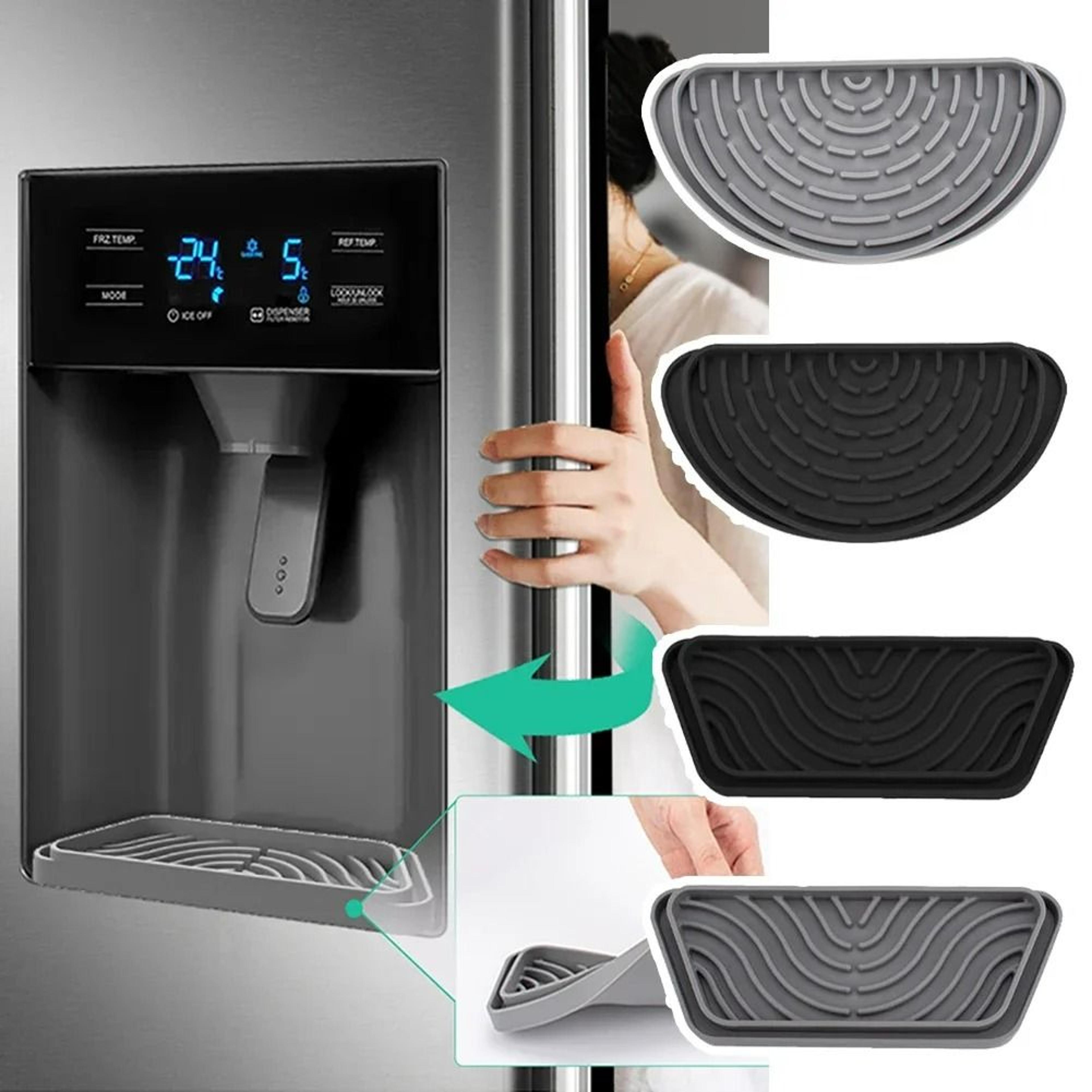new silicone water dispenser tray & splash-proof refrigerator drip mat