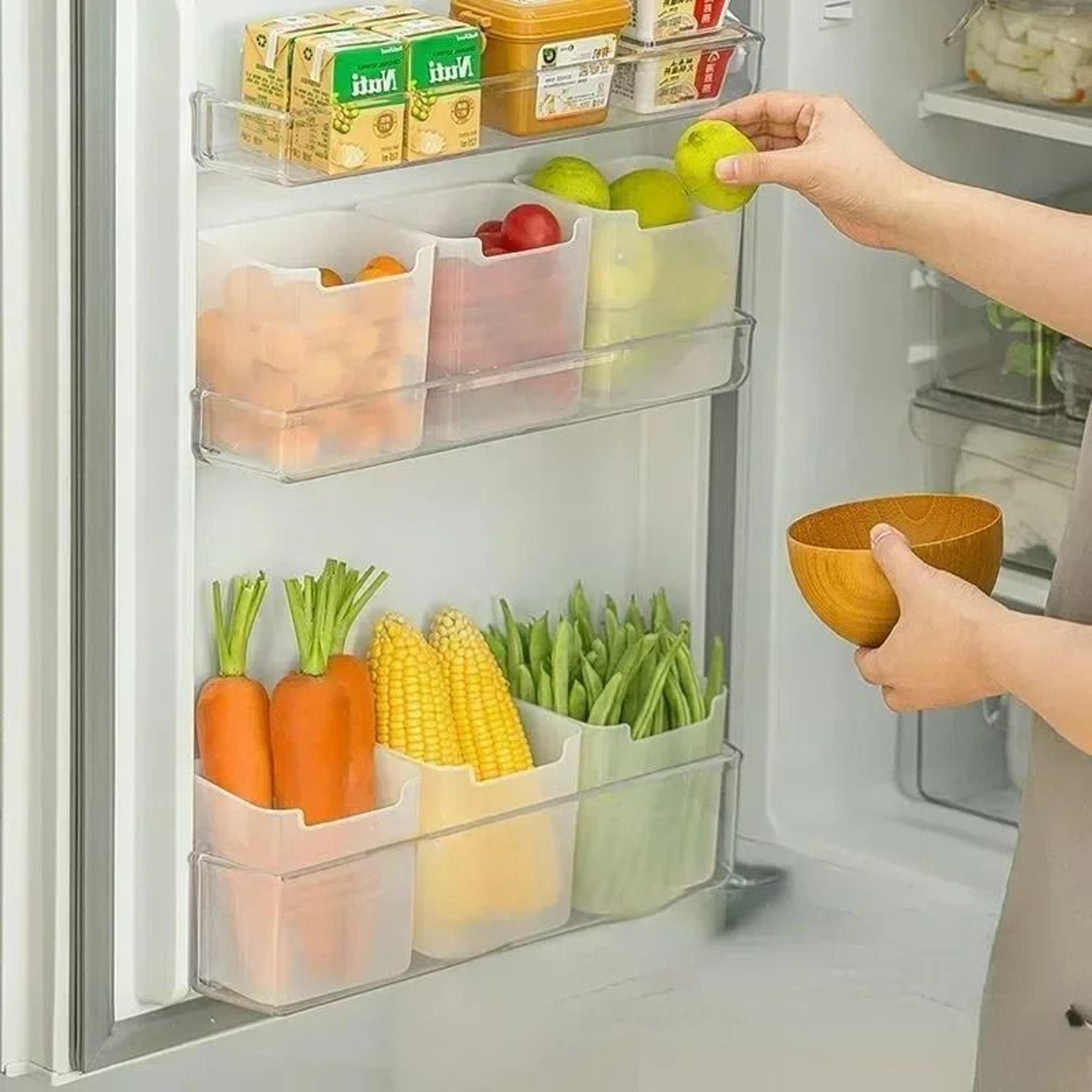 1-piece refrigerator storage box & cold storage fresh-keeping organizer