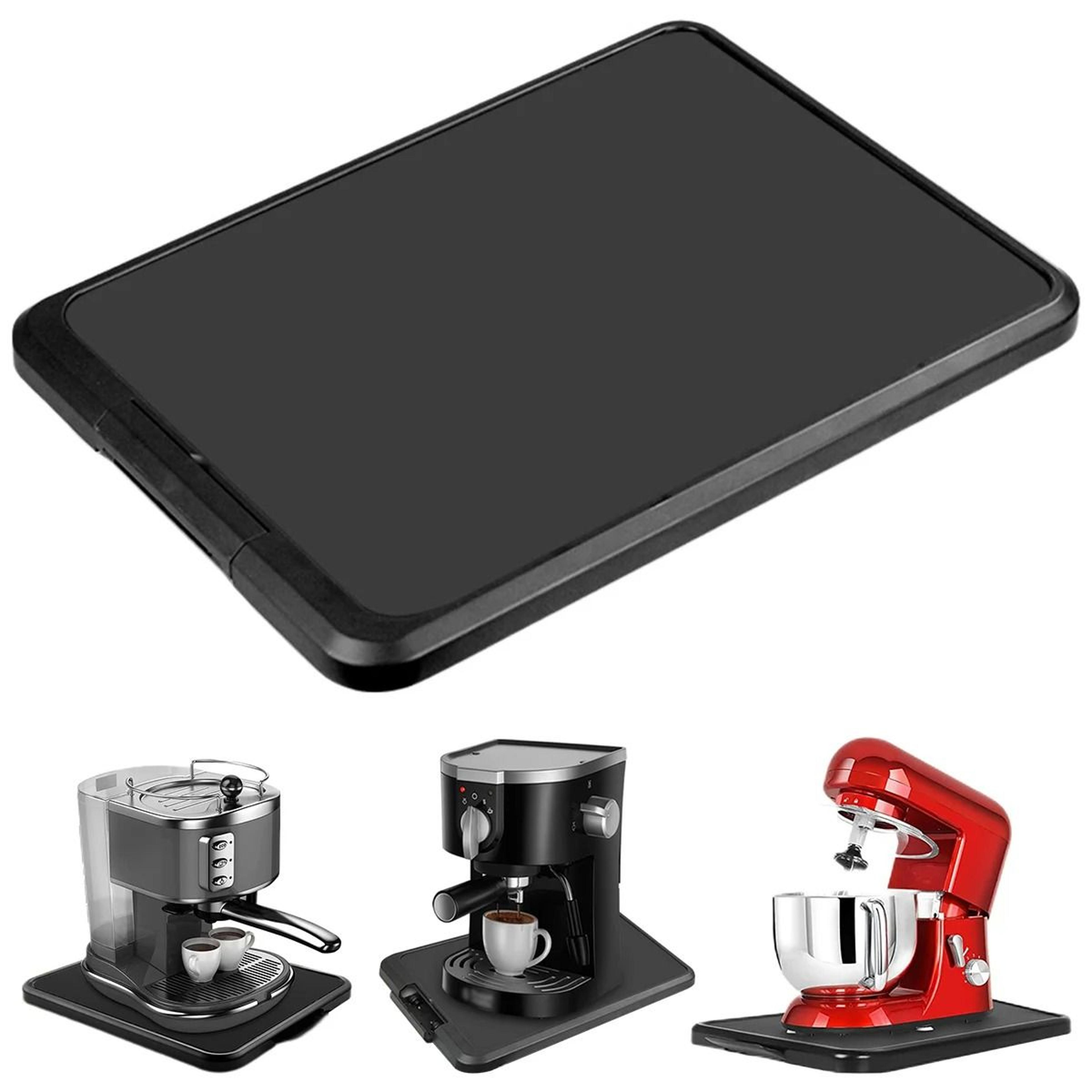 kitchen appliance sliding tray – smooth rolling below-cabinet countertop base