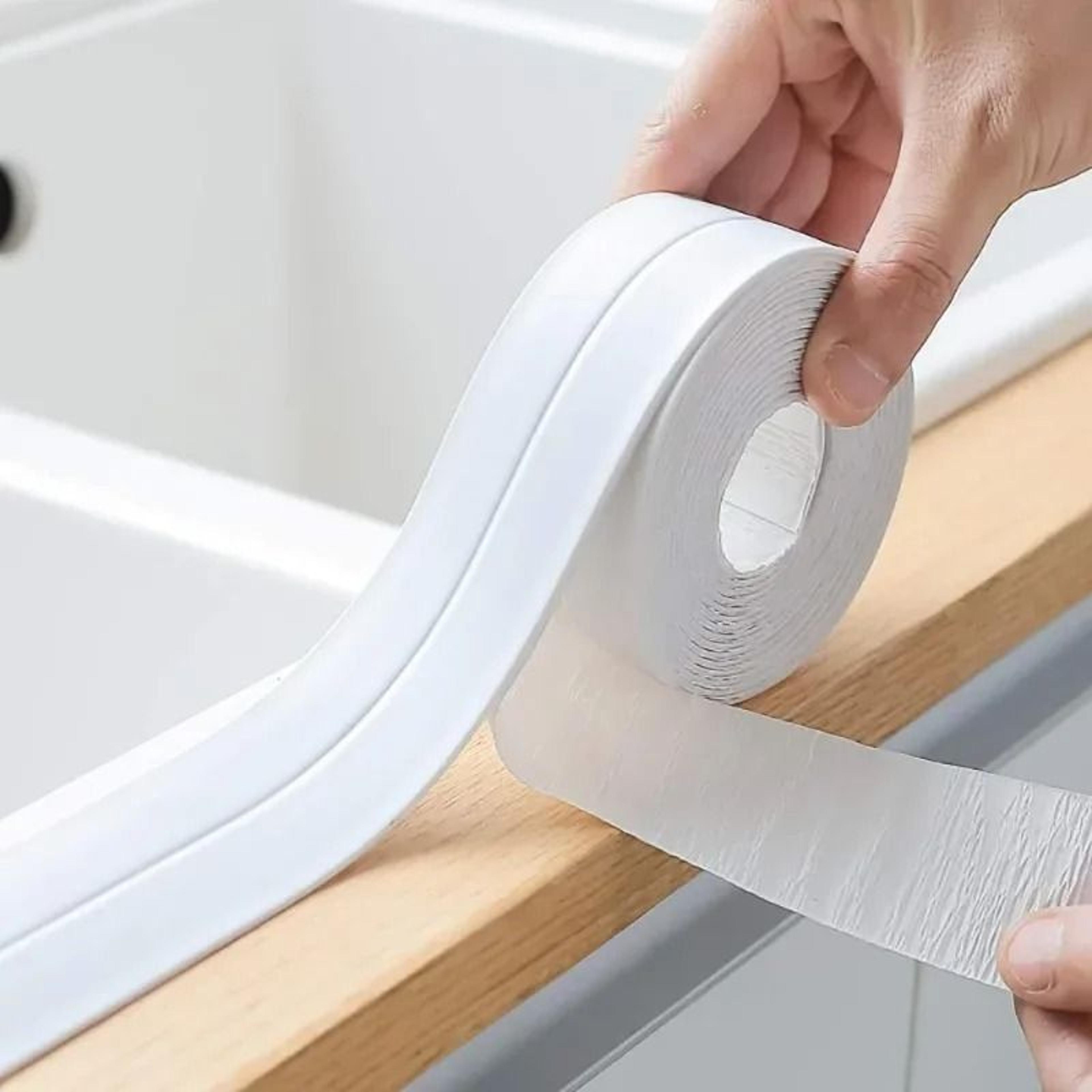 waterproof self-adhesive pvc caulk sealing tape (1 roll)