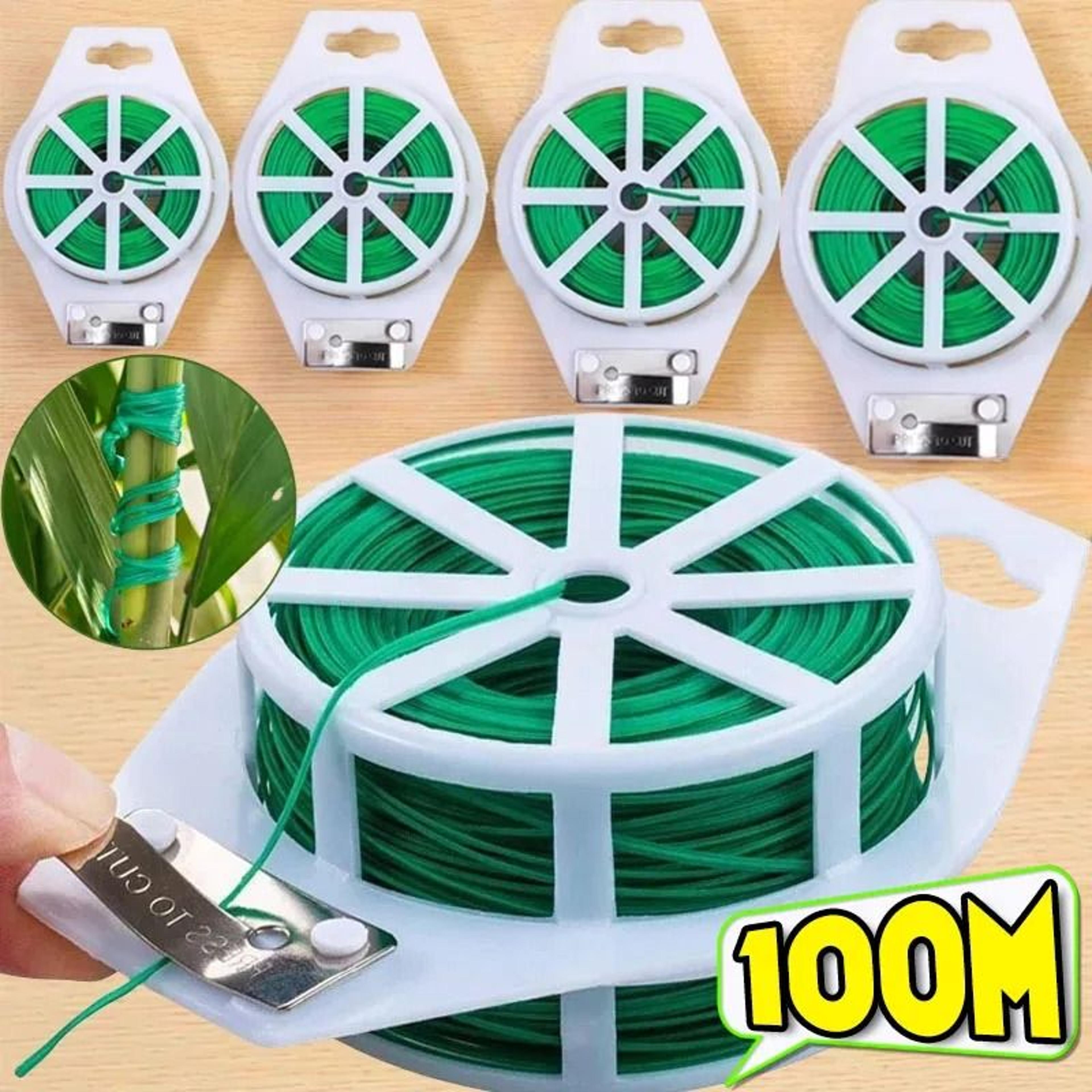 heavy-duty twist tie wire with integrated cutting tool