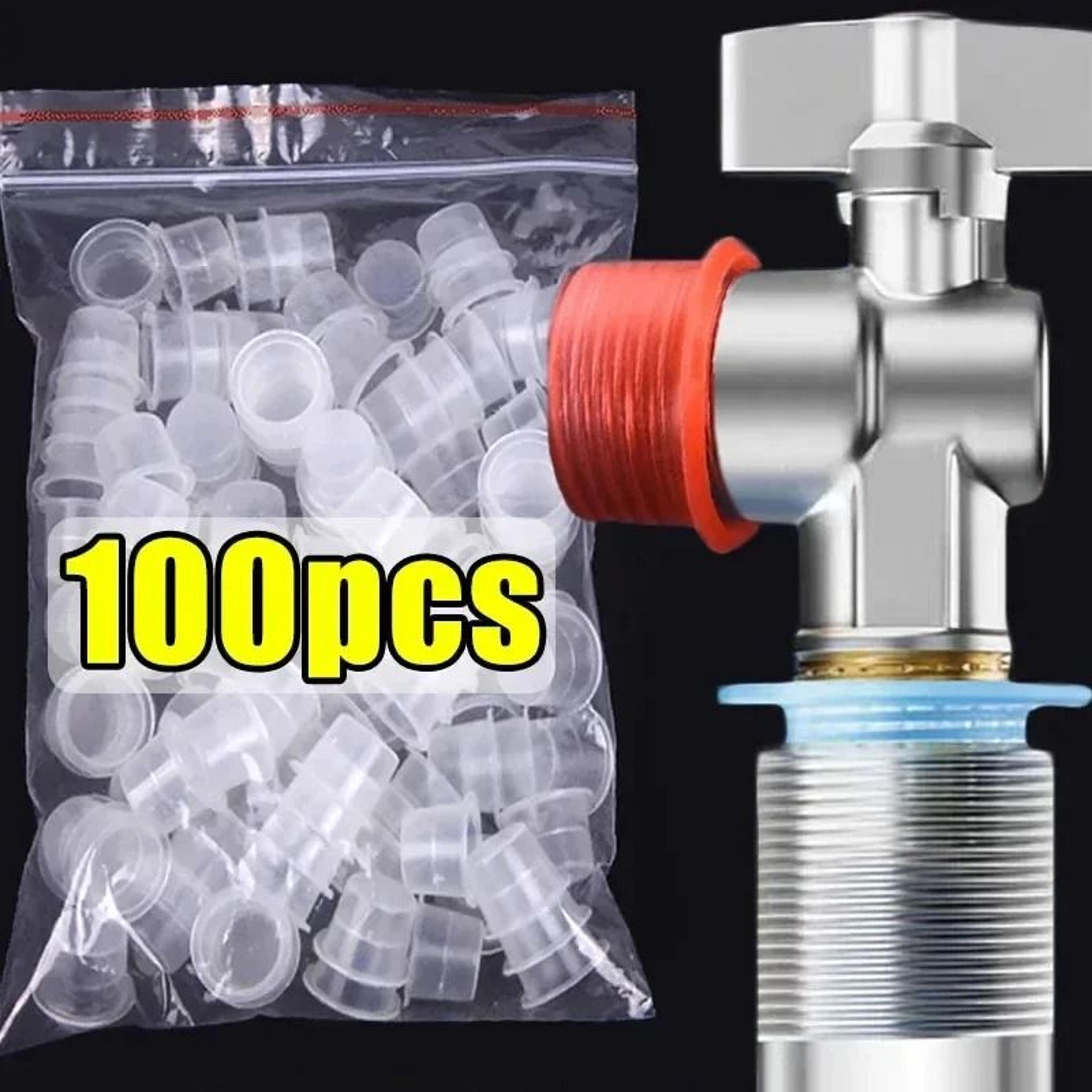leak-proof silicone faucet sealing gaskets (100-piece set)