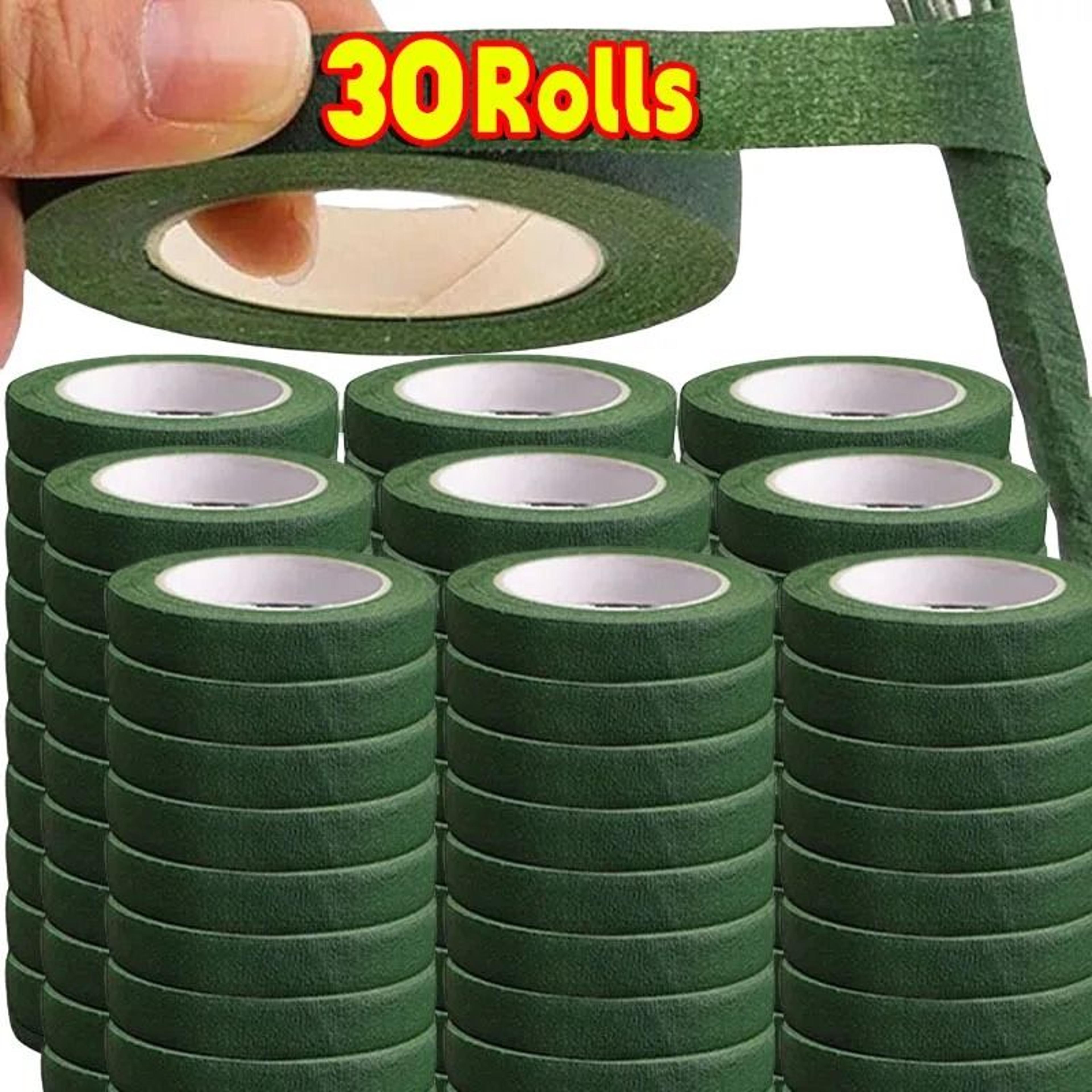self-adhesive bouquet floral wrapping tapes (30-roll bulk pack)