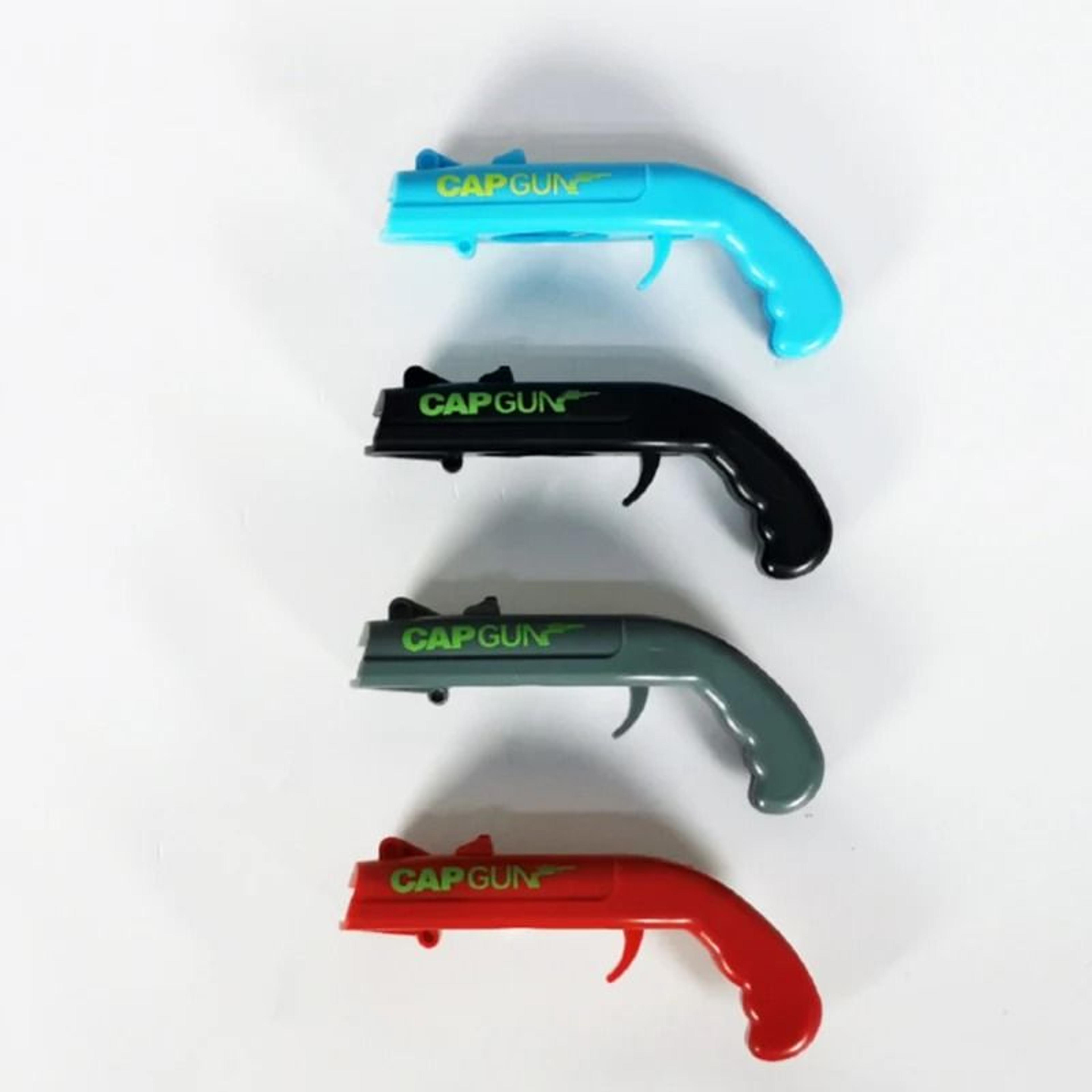 premium cap-gun pistol bottle opener & launching bar tool