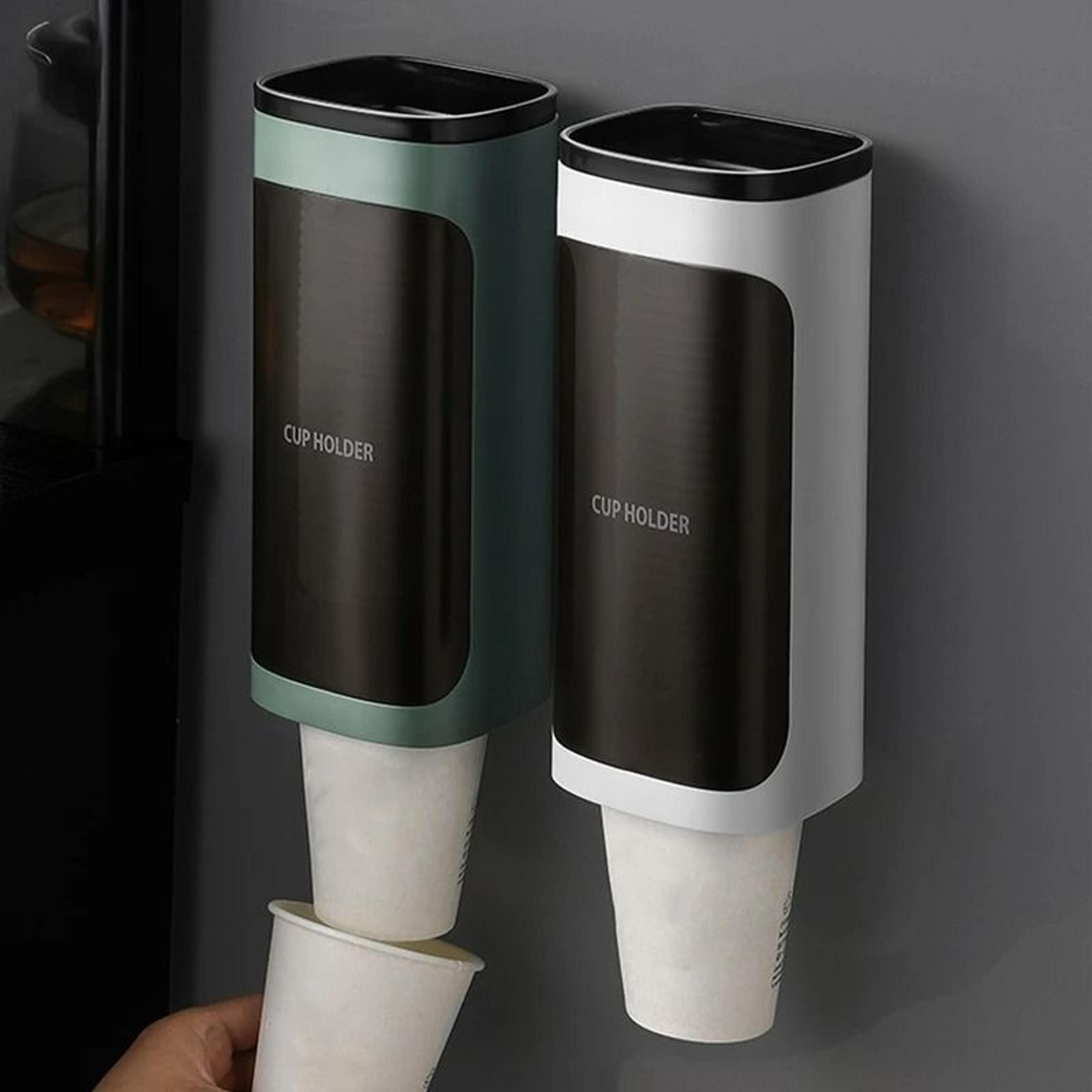 wall-mounted automatic disposable cup dispenser