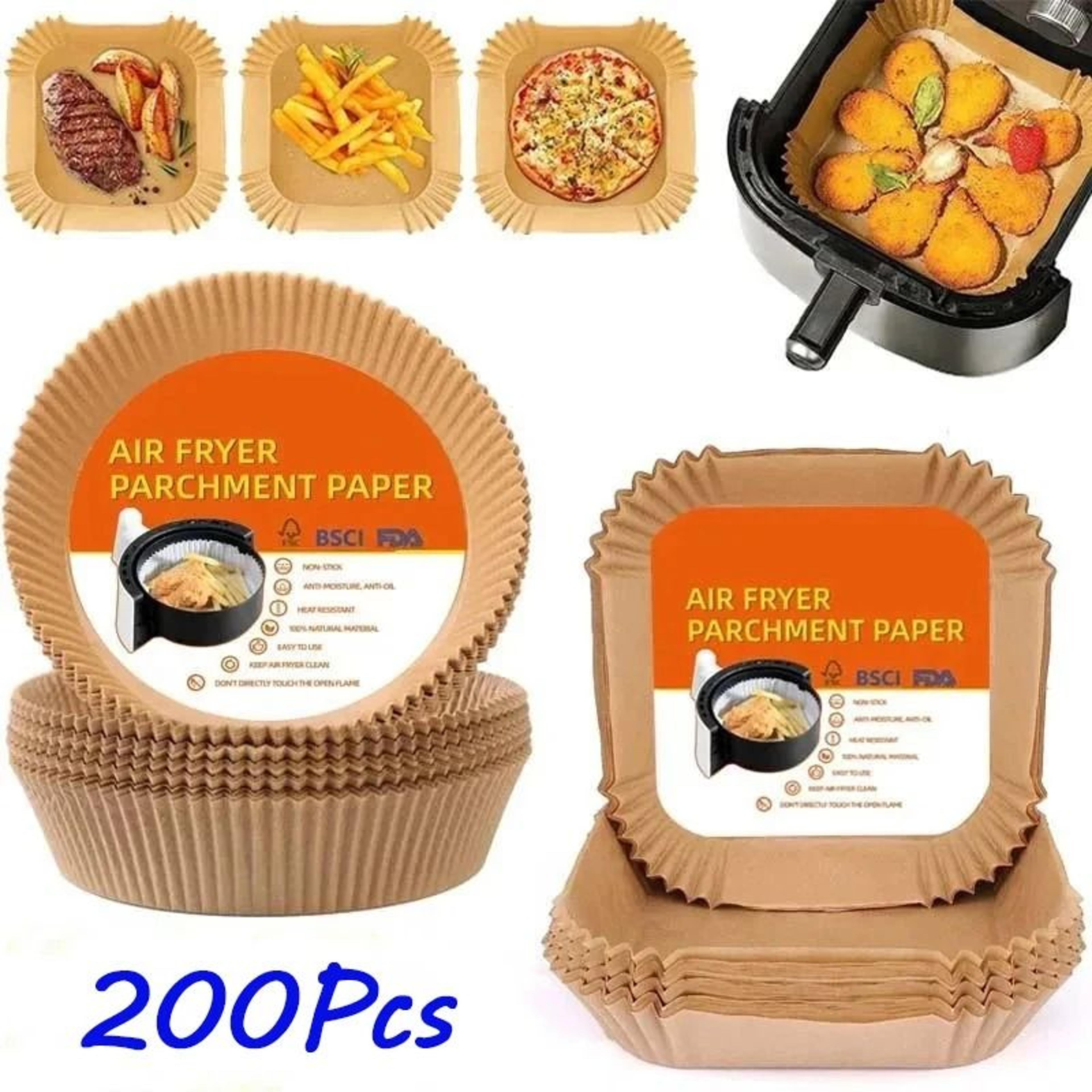 round non-stick air fryer parchment paper liners