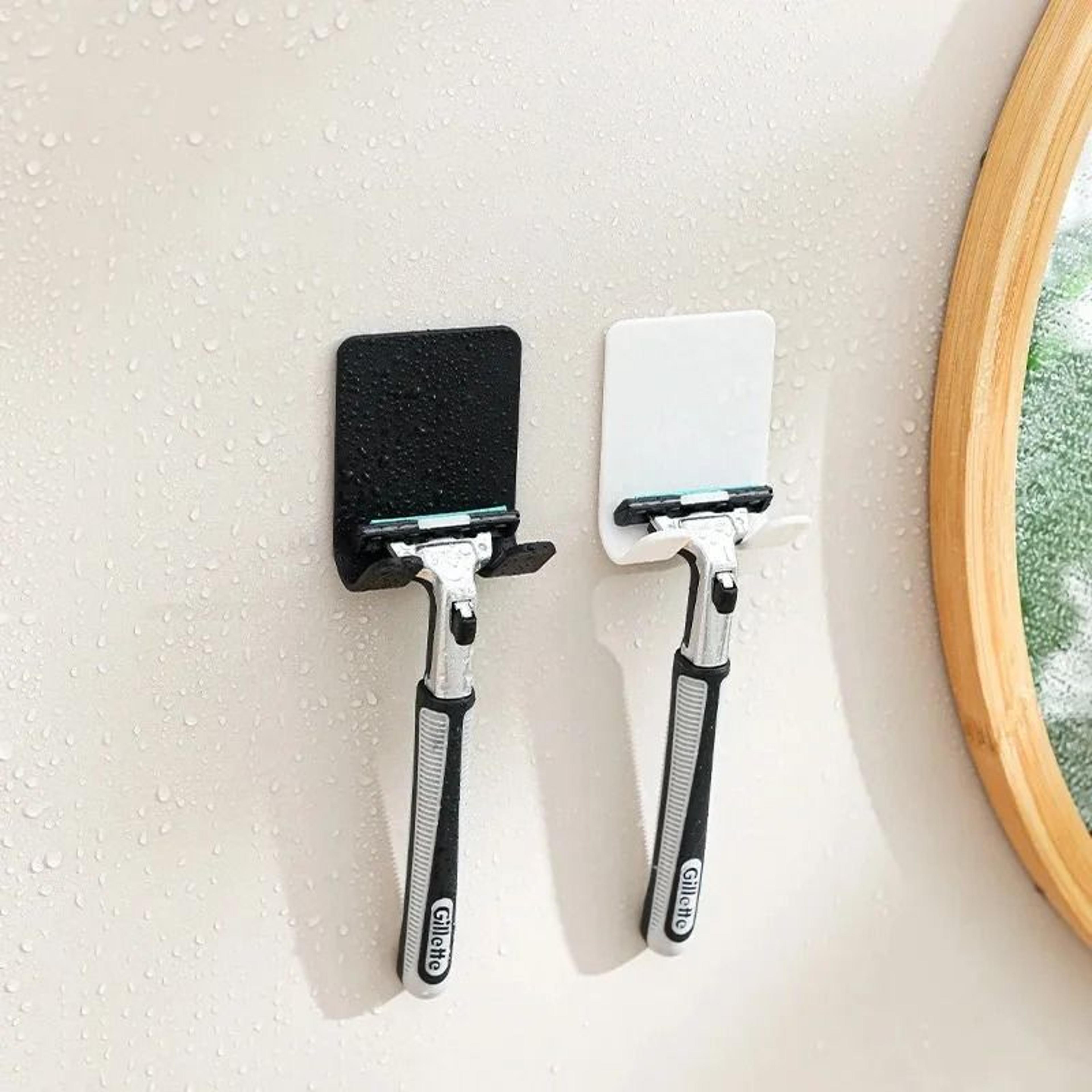 heavy-duty aluminum razor storage rack