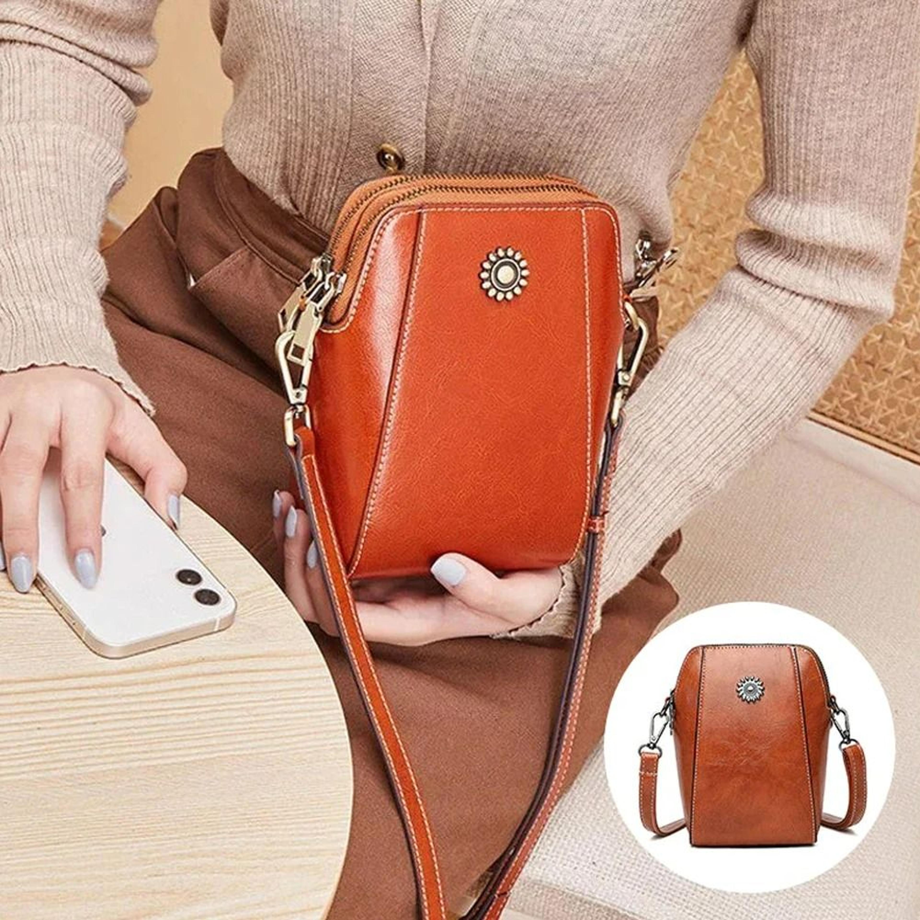luxury soft leather crossbody tote