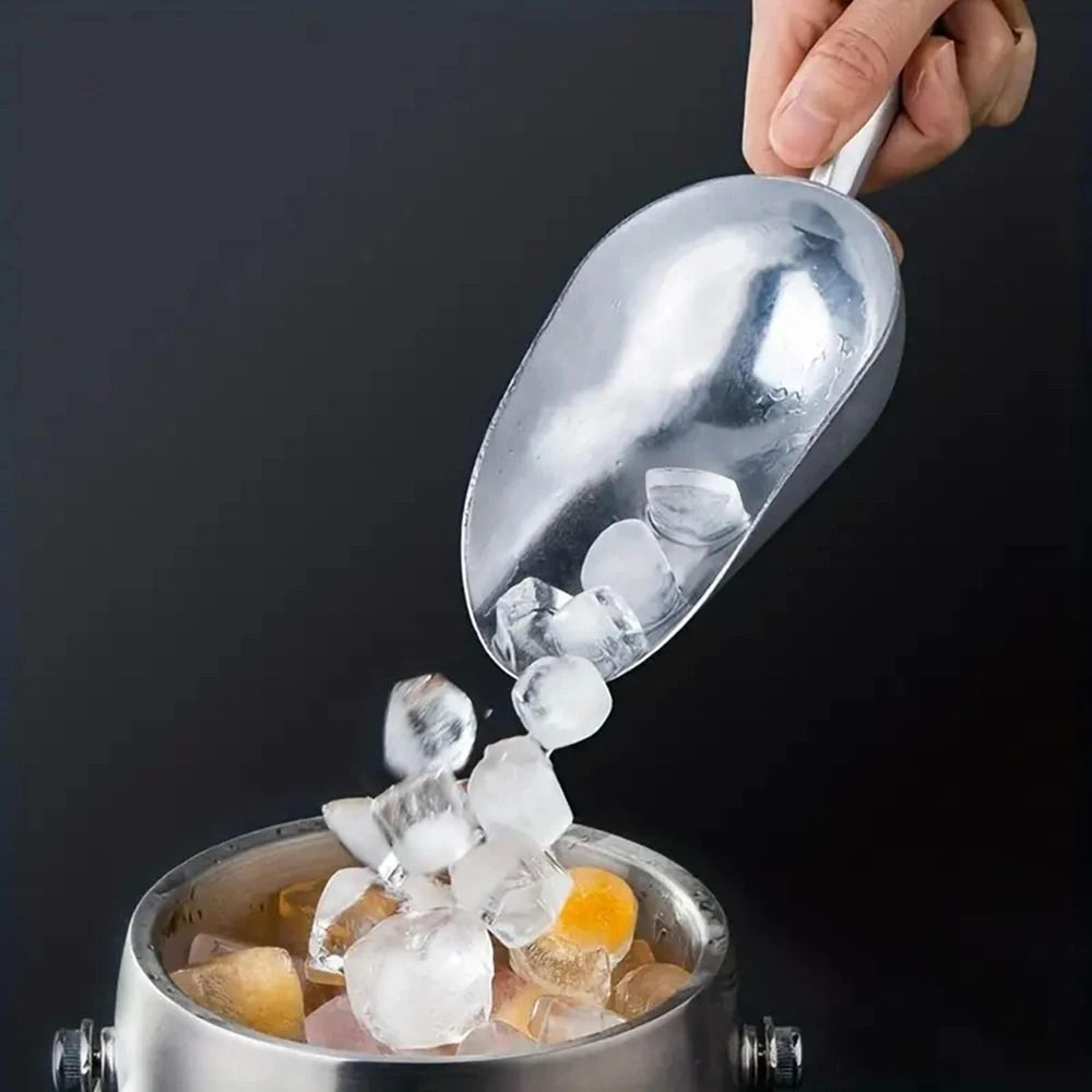 stainless steel multifunctional ice & grain utility shovel