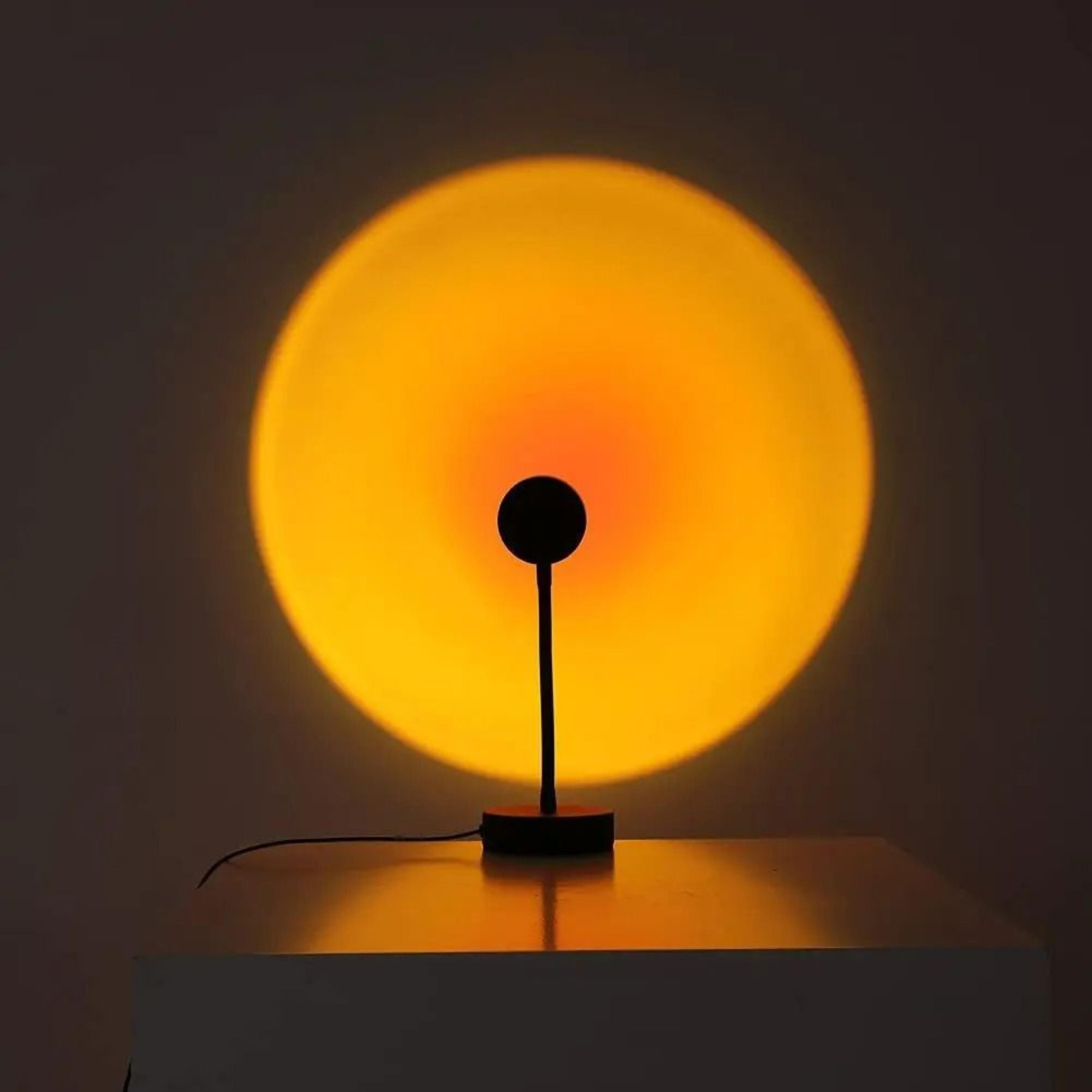 premium led sunset projection lamp