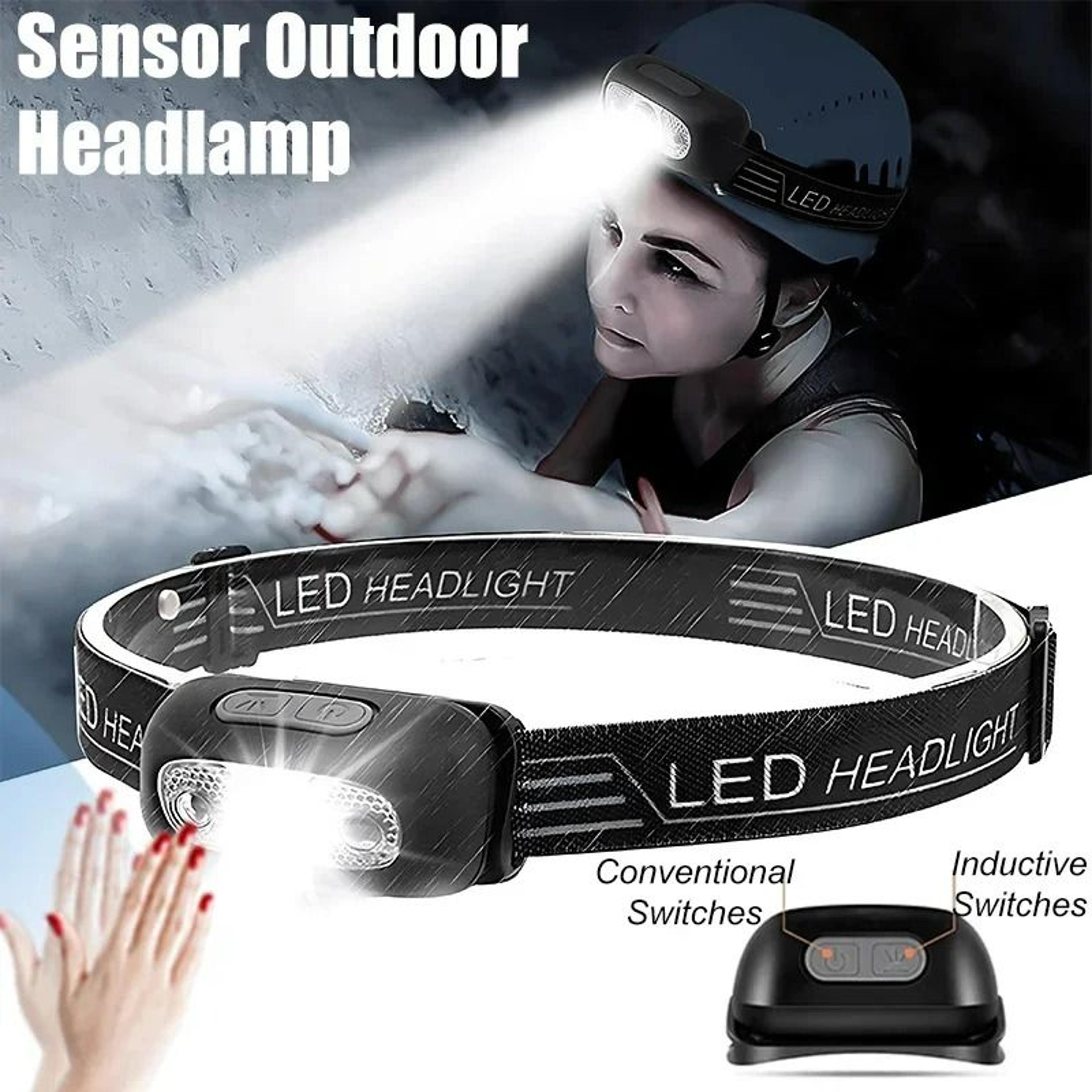 hands-free induction led headlamp