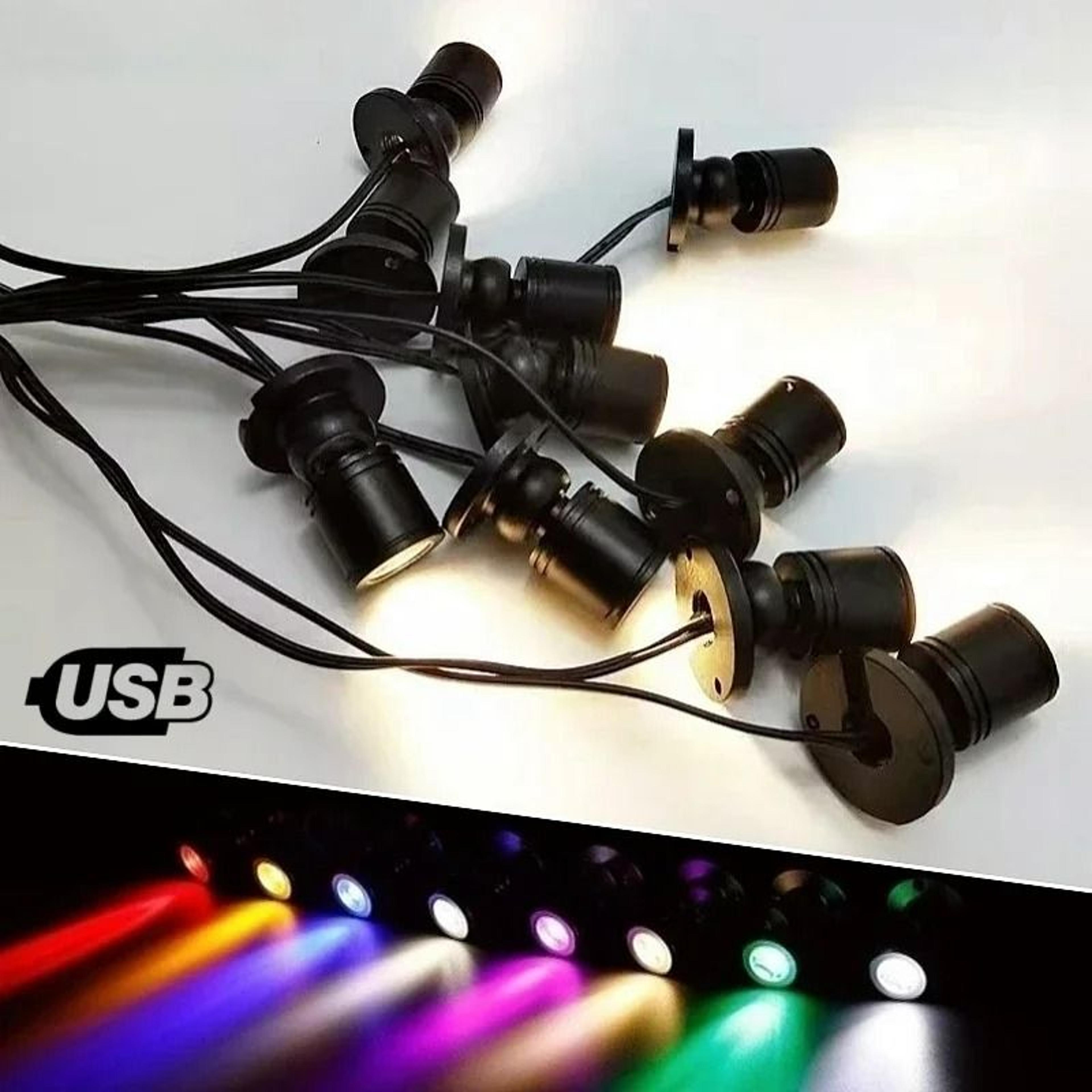 usb-powered mini led showcase spotlight