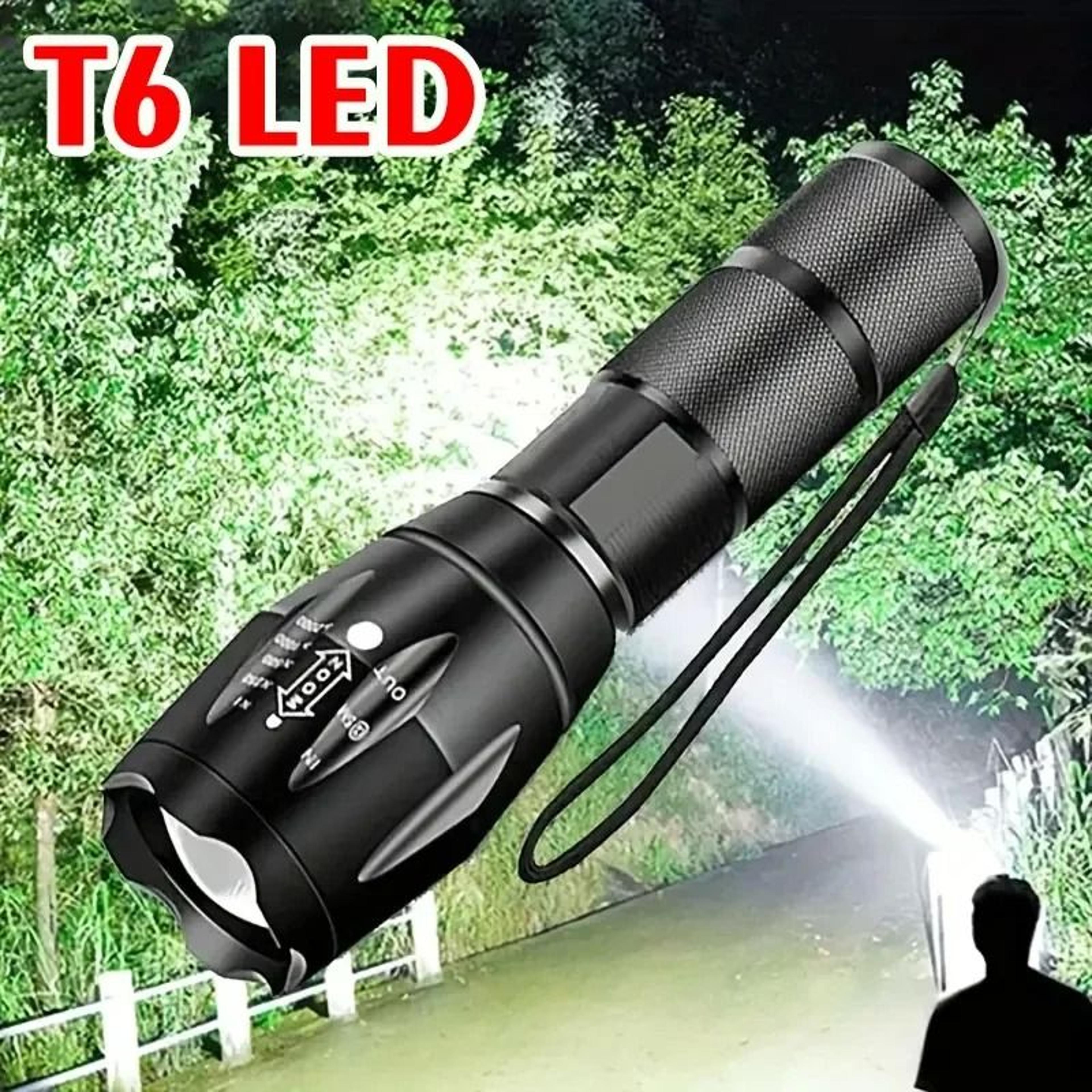 max 5-mode tactical zoom led flashlight