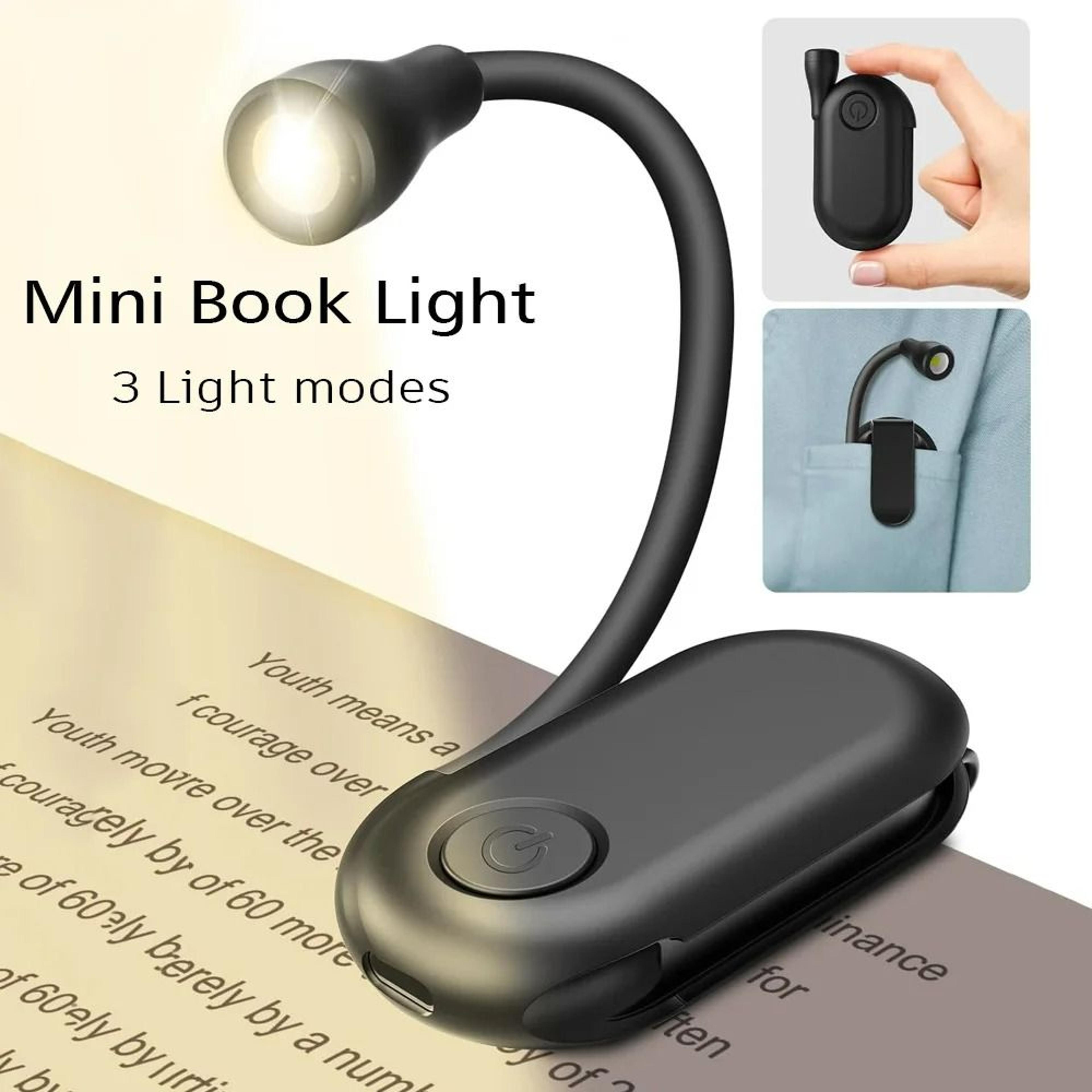 rechargeable 3-color eye-care book light