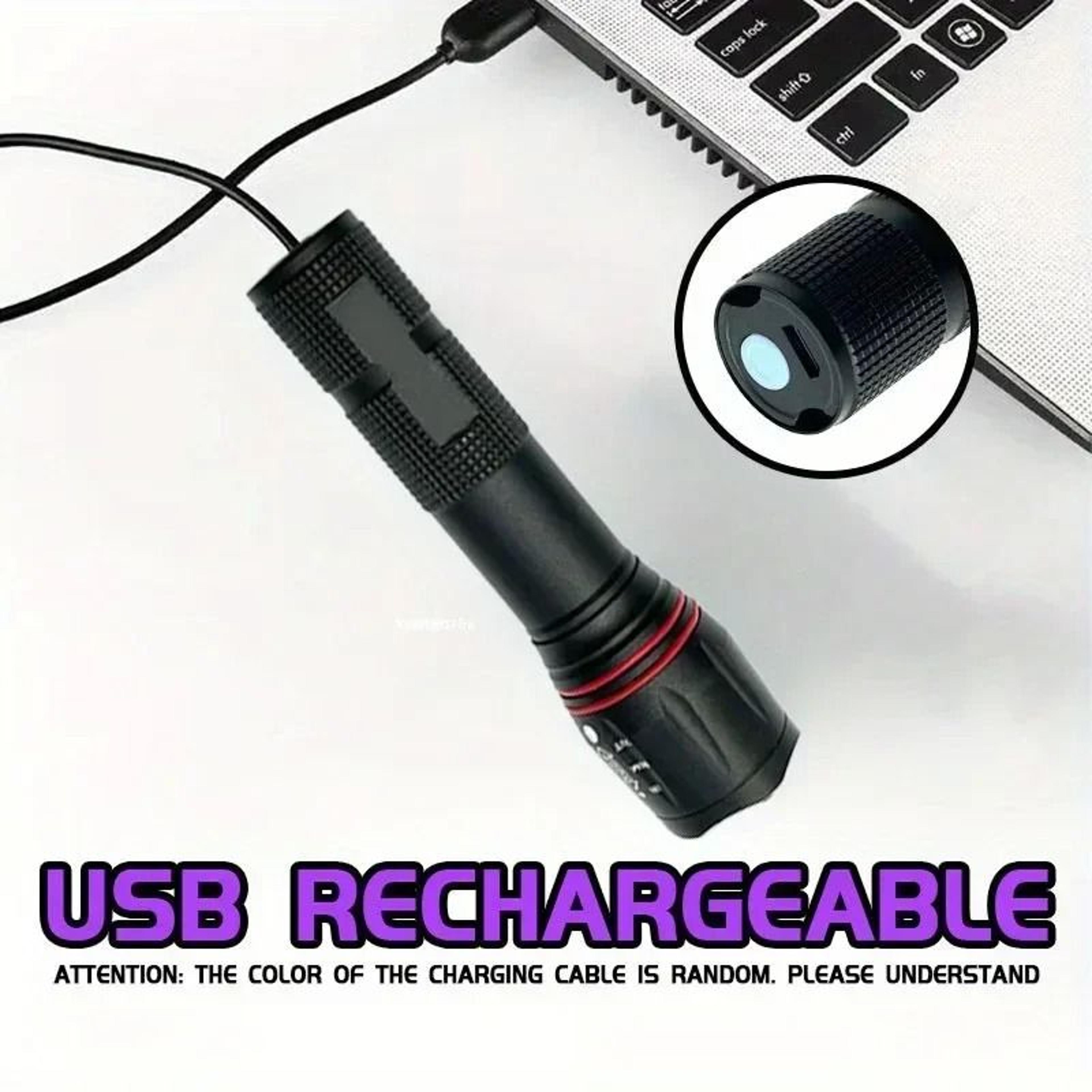 395nm zoomable uv inspection flashlight