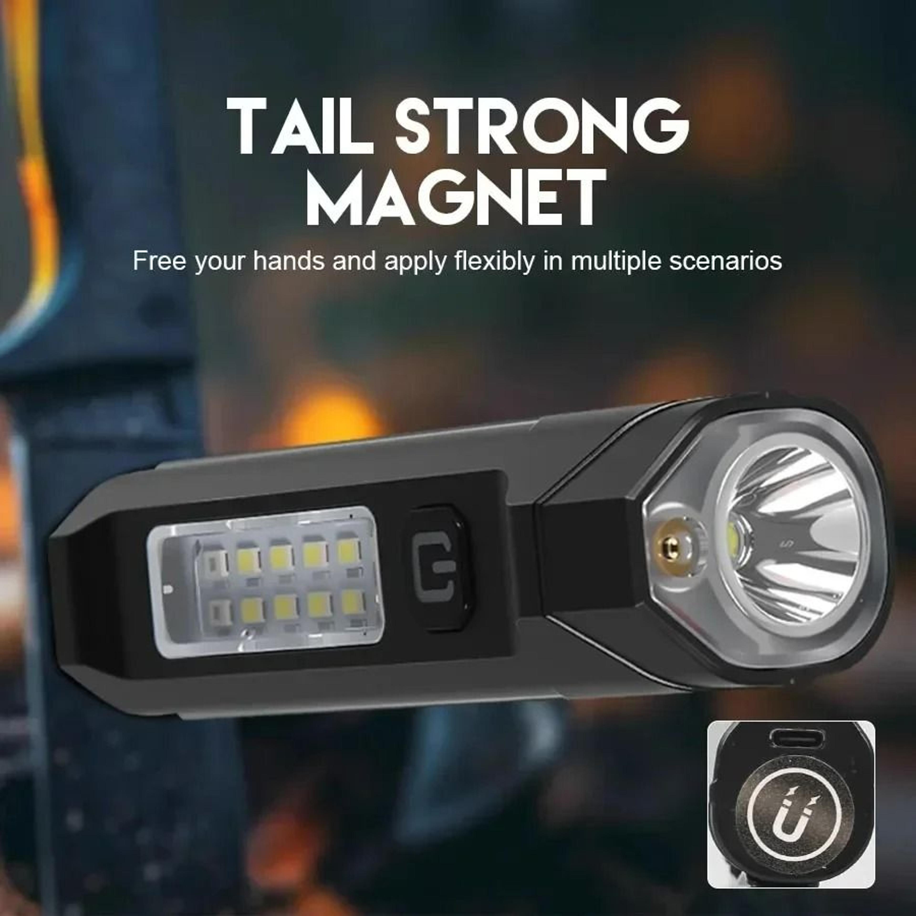 1000lm multi-mode rechargeable tactical work light