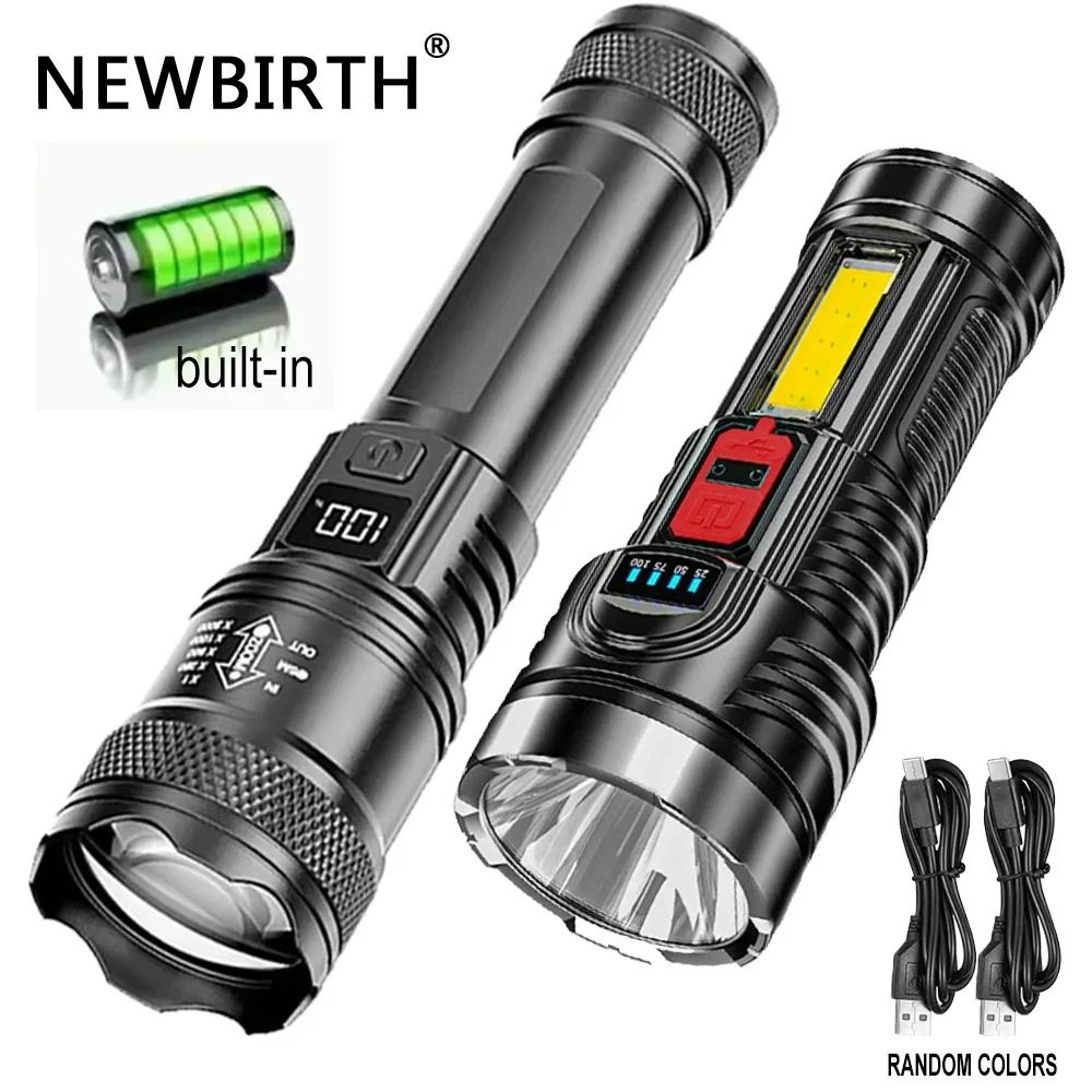 max high-power tactical led flashlight