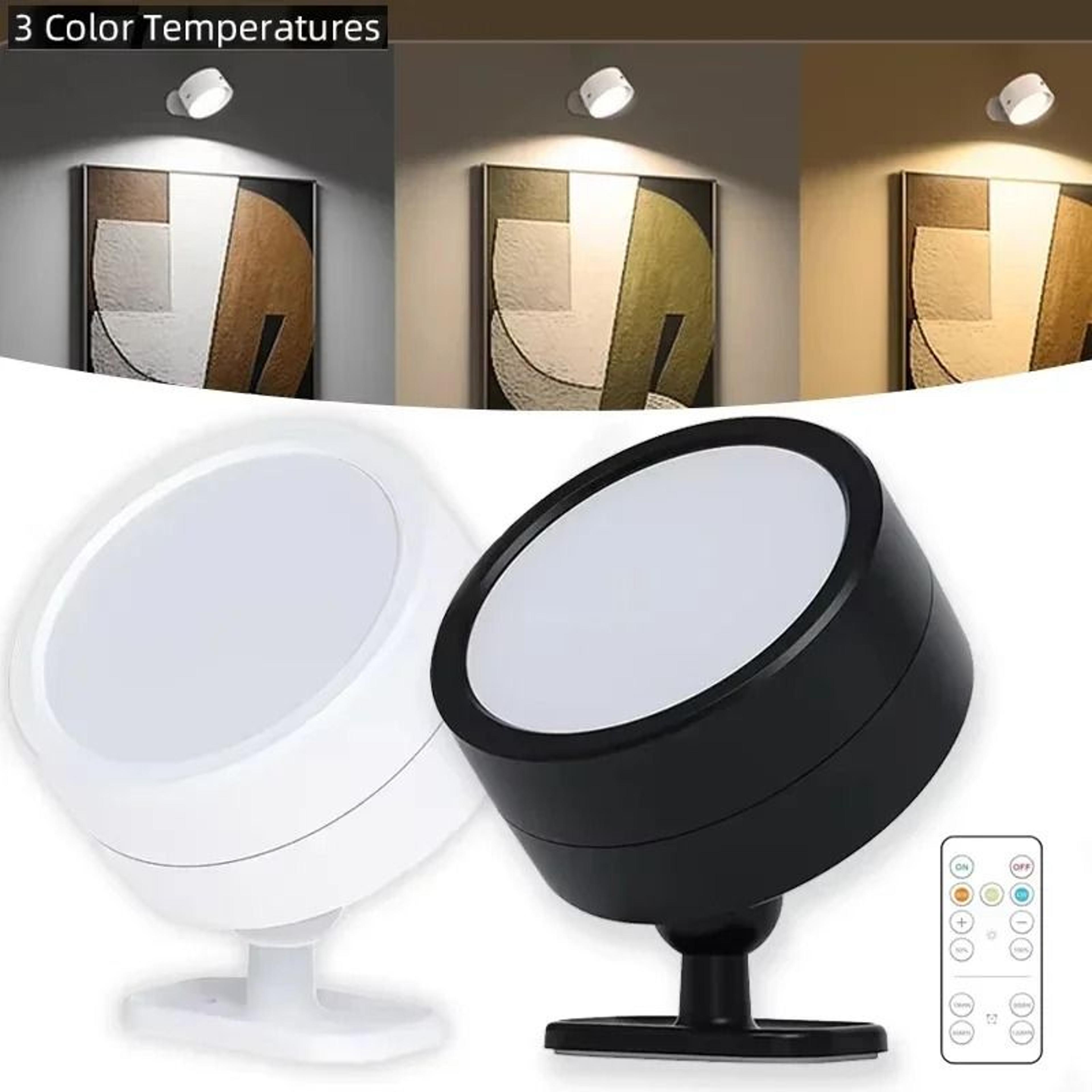 360° magnetic cordless led wall sconce