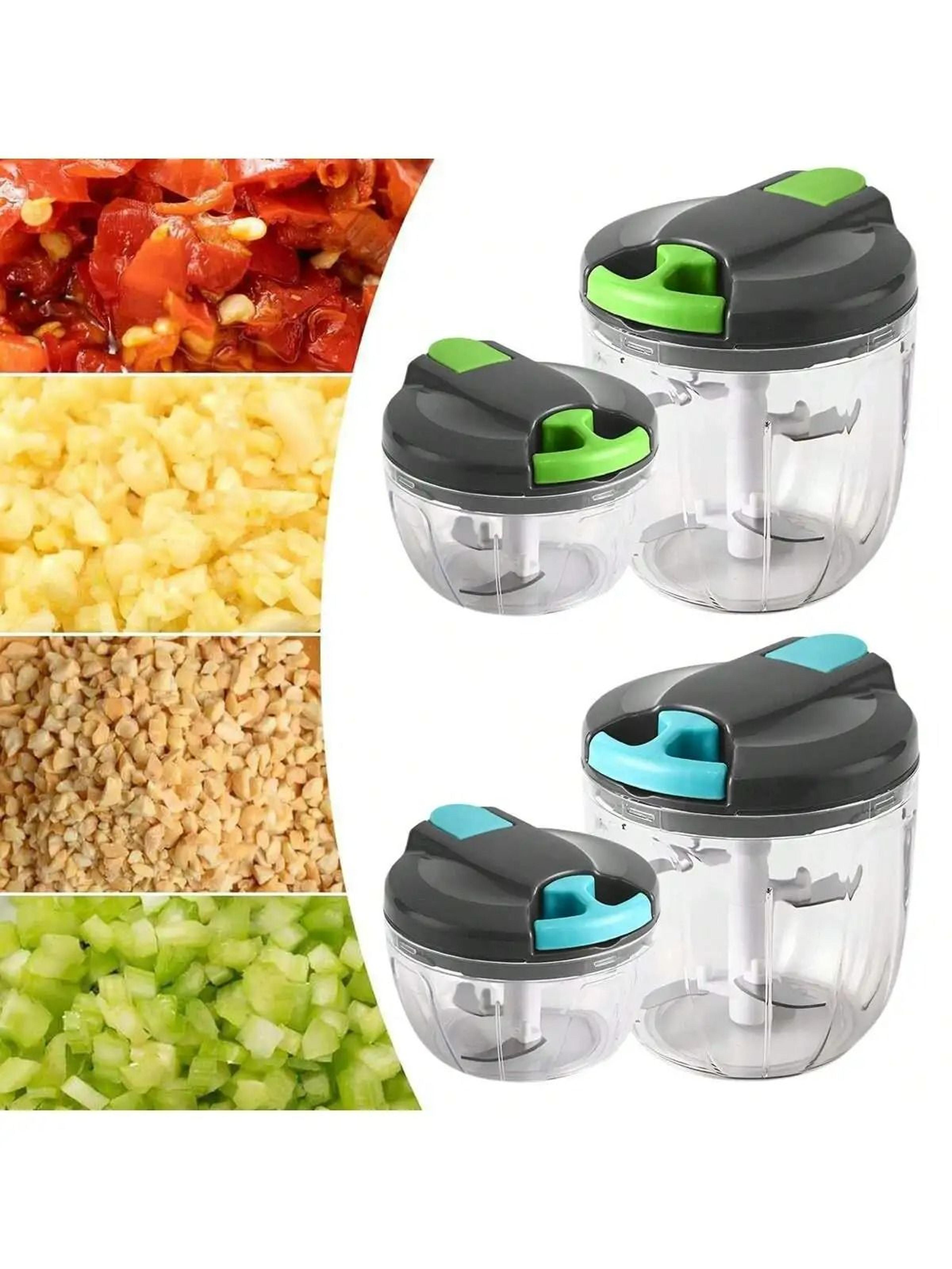 manual rotating vegetable & garlic chopper