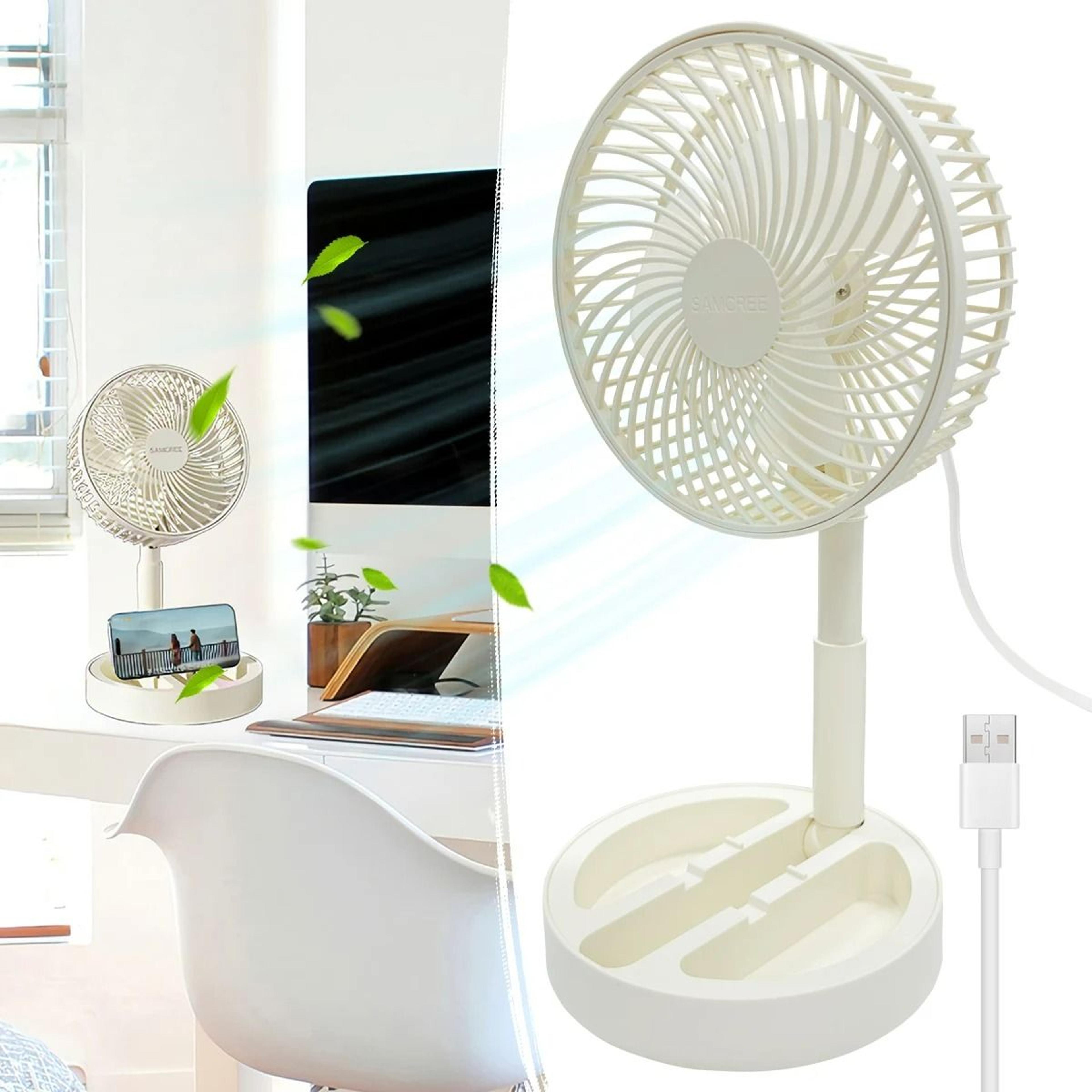 foldable desktop usb air circulator