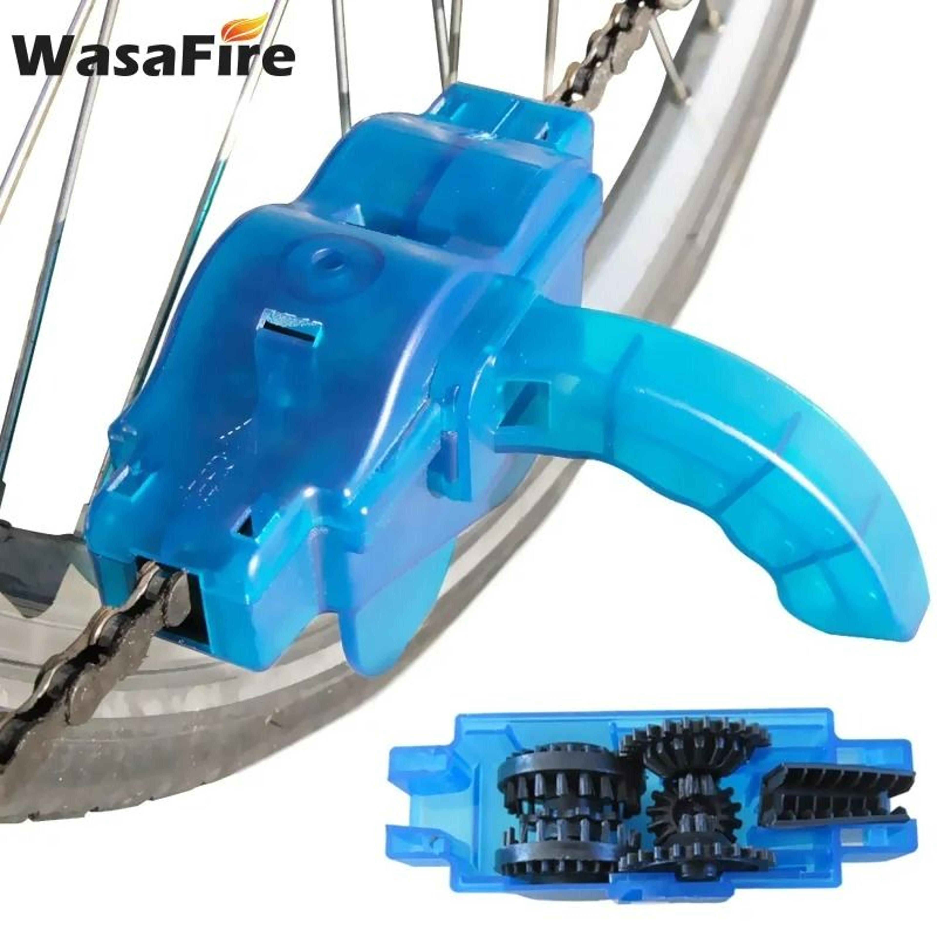 360° handheld bike chain scrubber & brush set