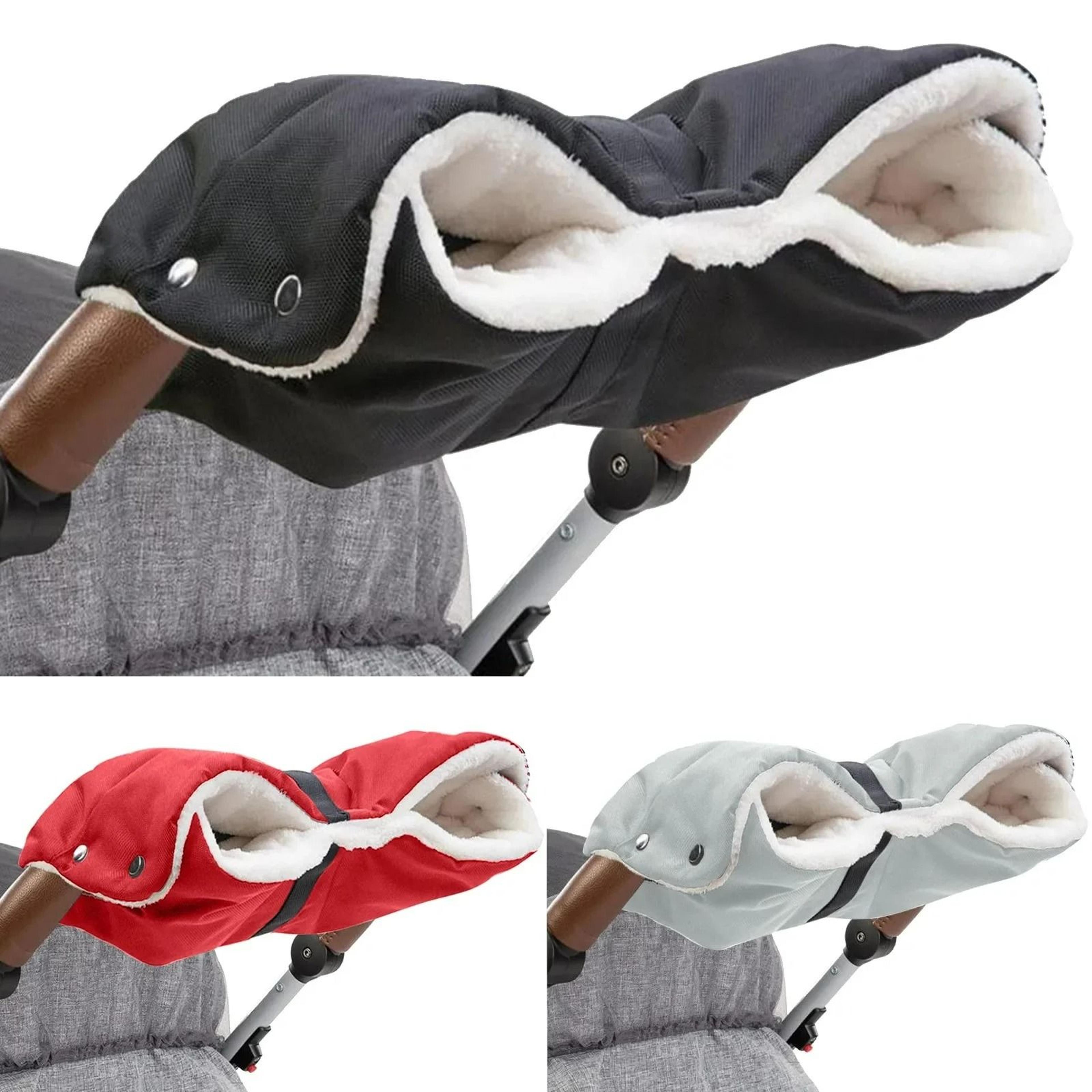detachable winter stroller gloves & handbag set