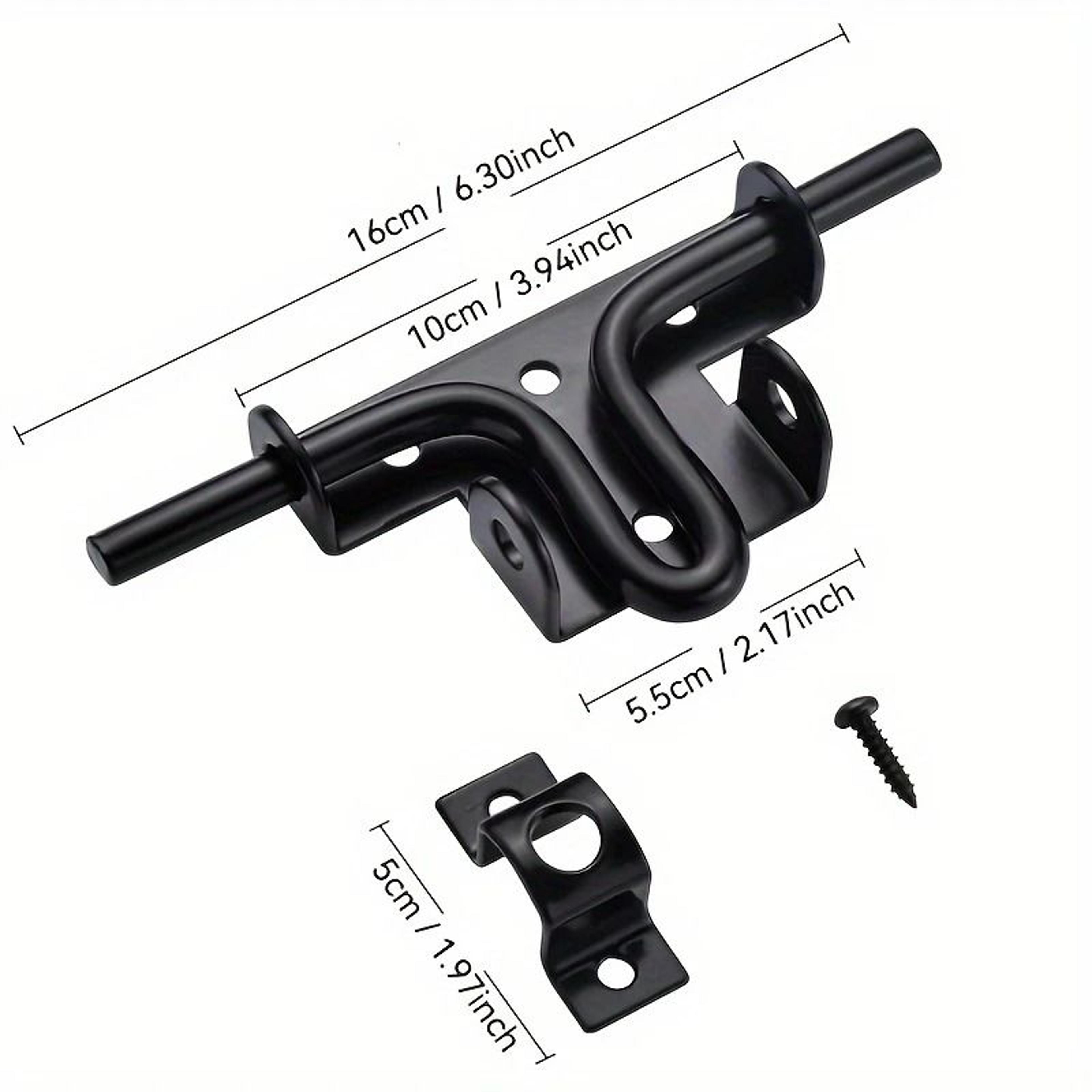 heavy-duty bi-directional slide bolt lock