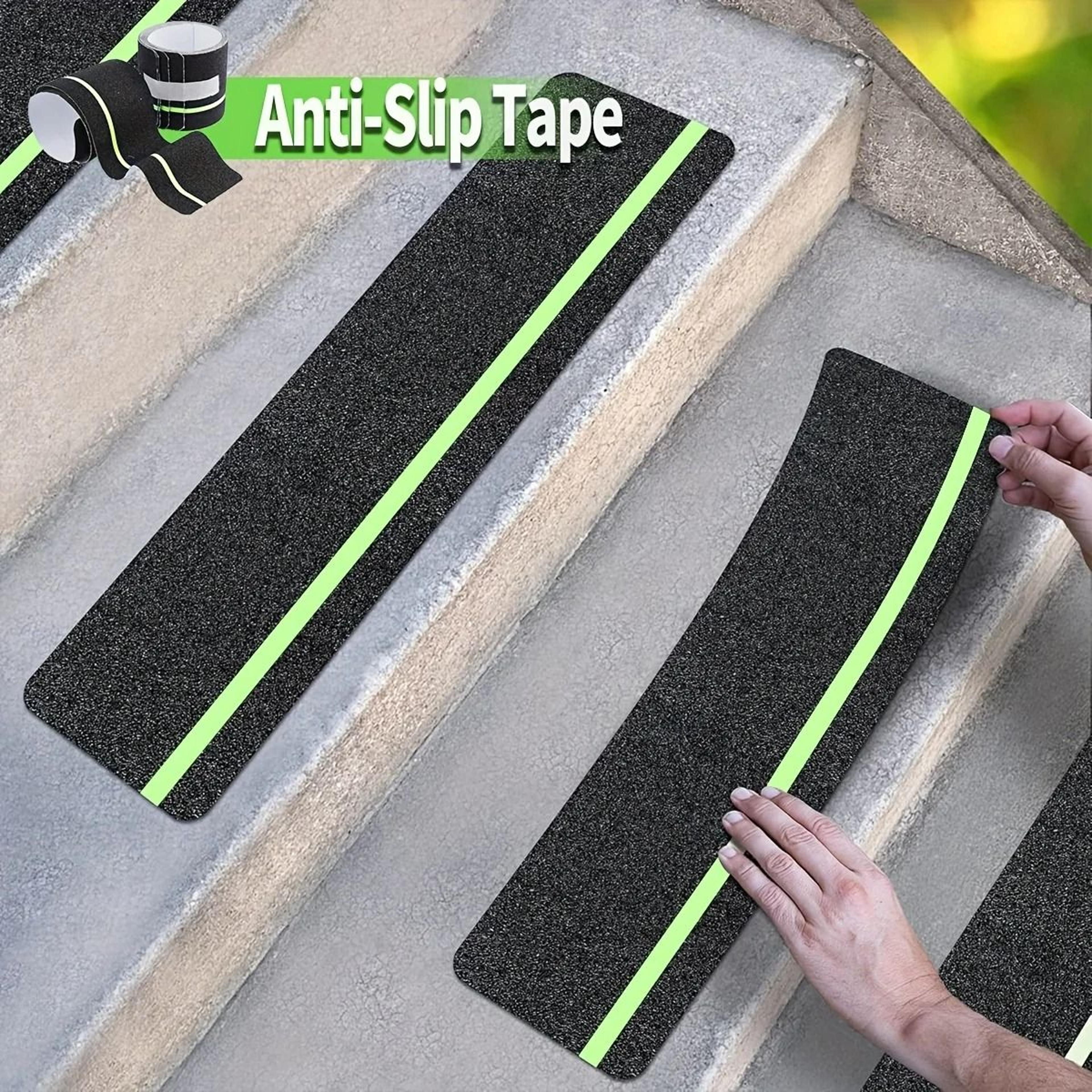 heavy-duty glow-in-the-dark anti-slip stair treads