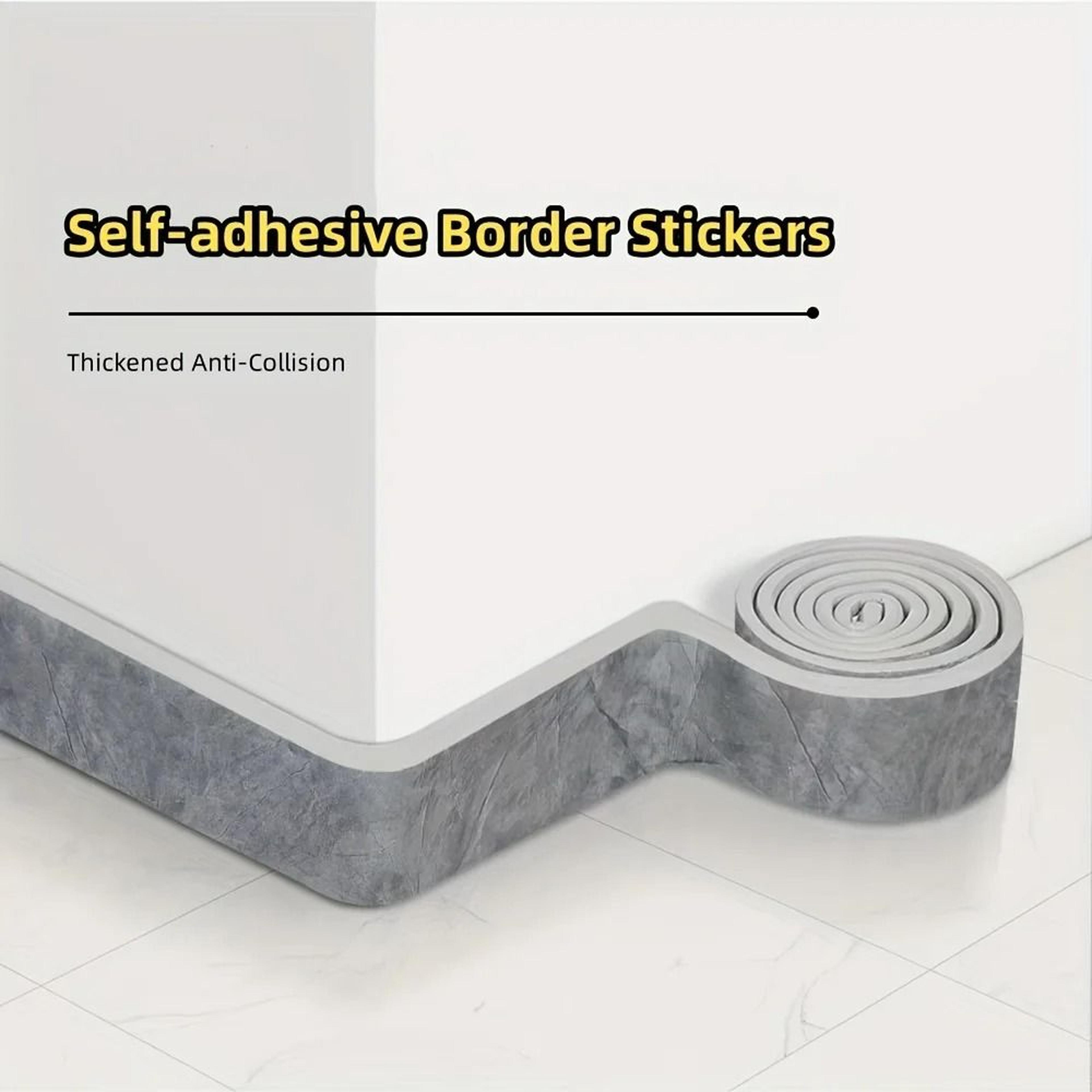 thickened anti-collision self-adhesive wall border sticker