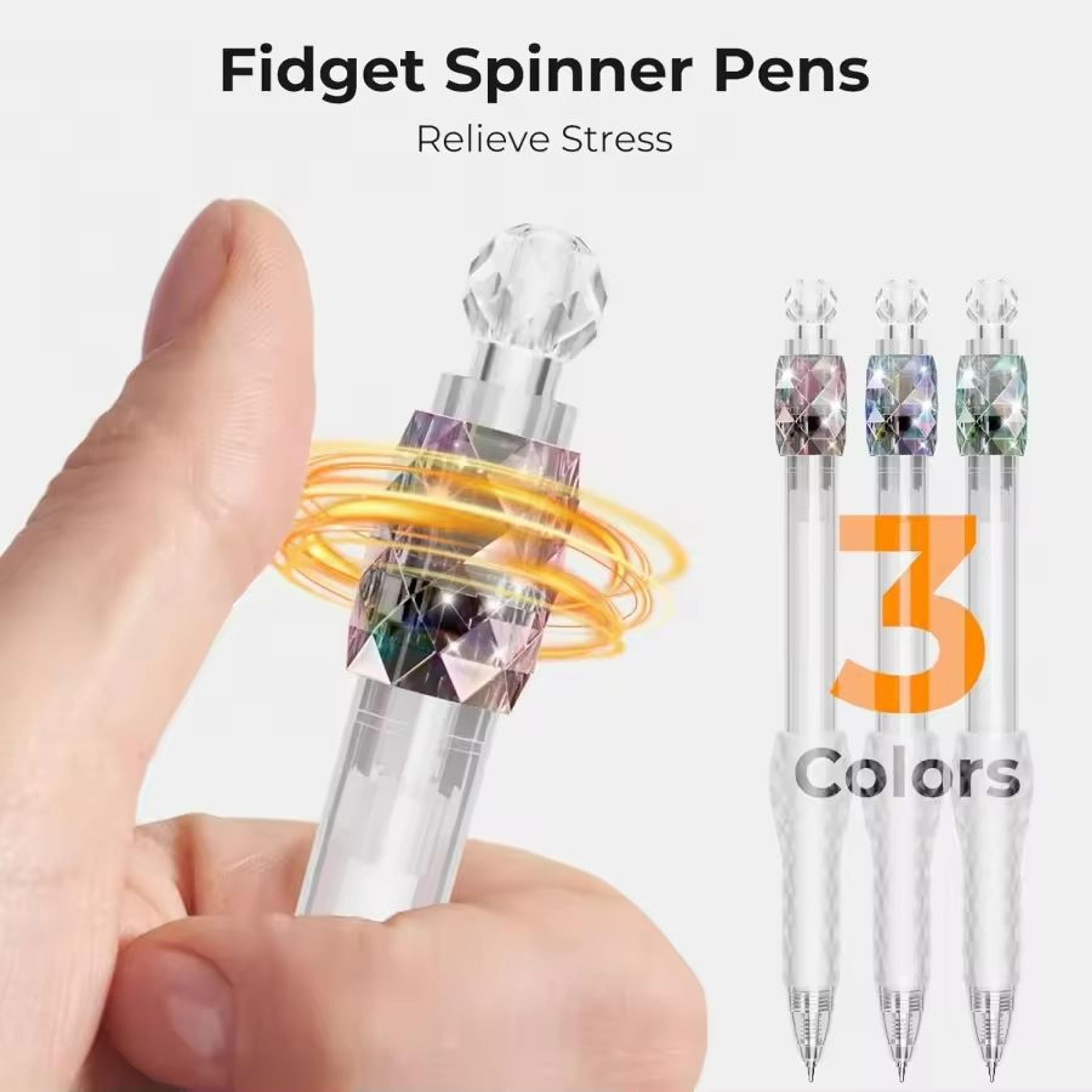halloween & christmas fidget spinner gel pen set
