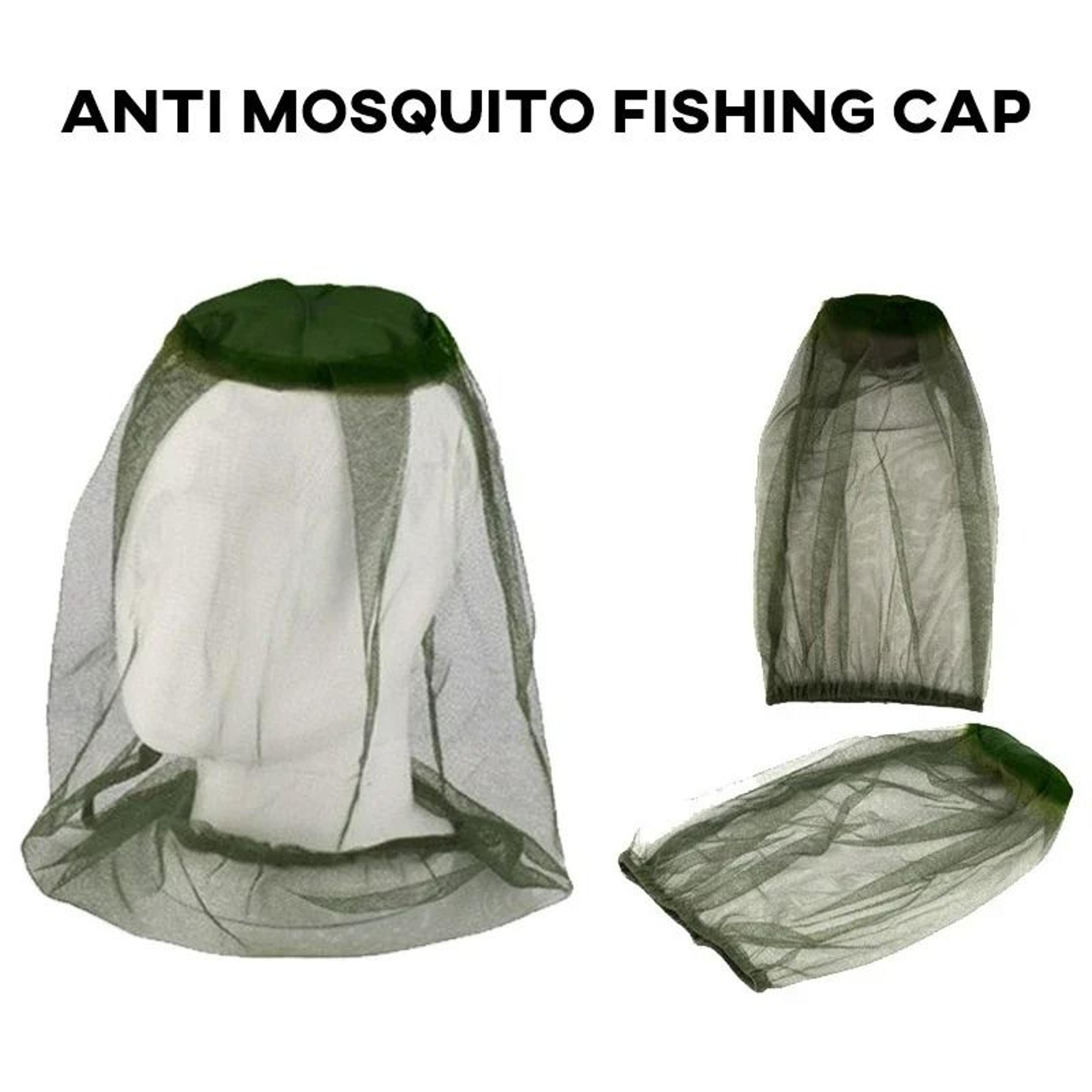 anti-mosquito breathable mesh fishing & outdoor cap