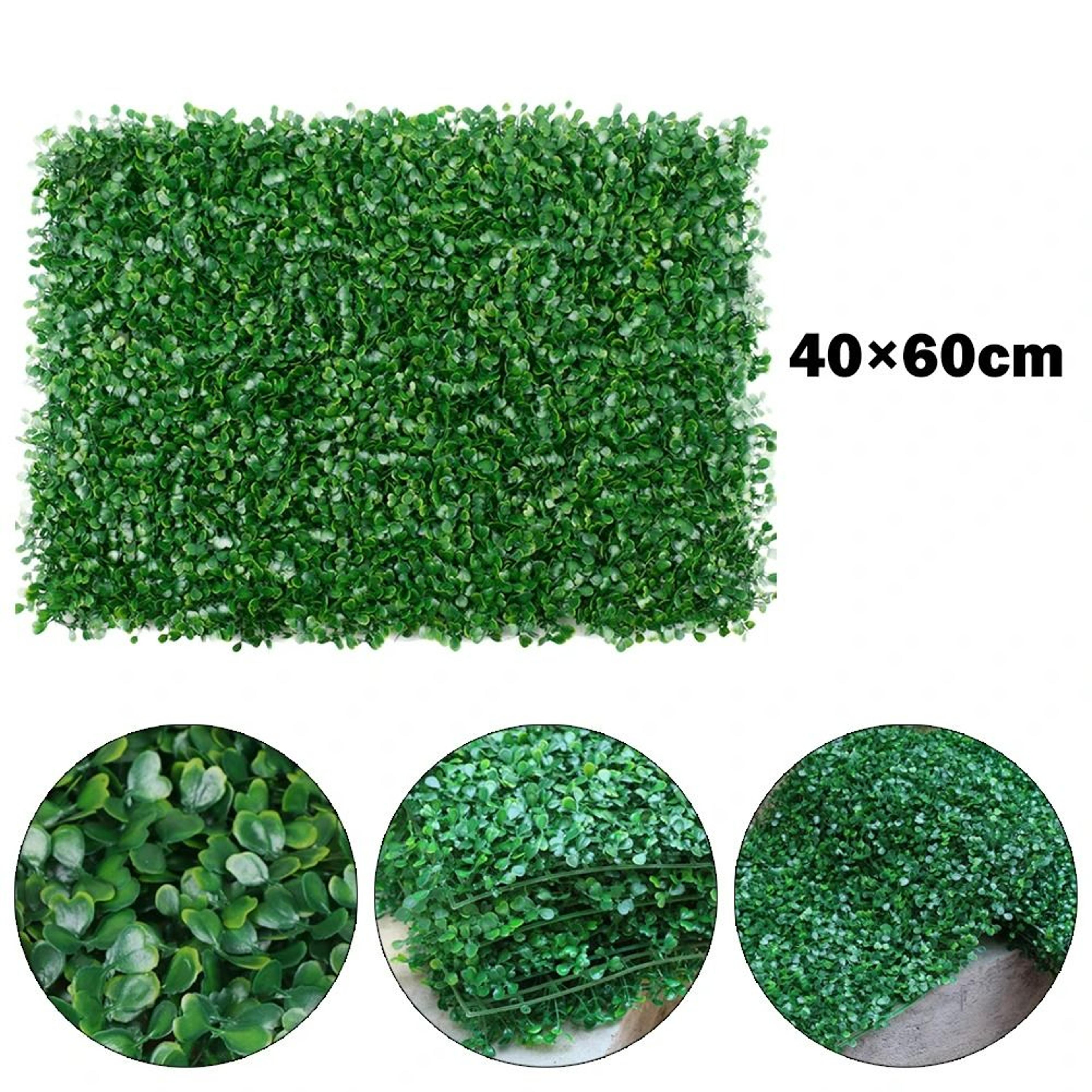 16 in x 24 in artificial greenery plant wall panels