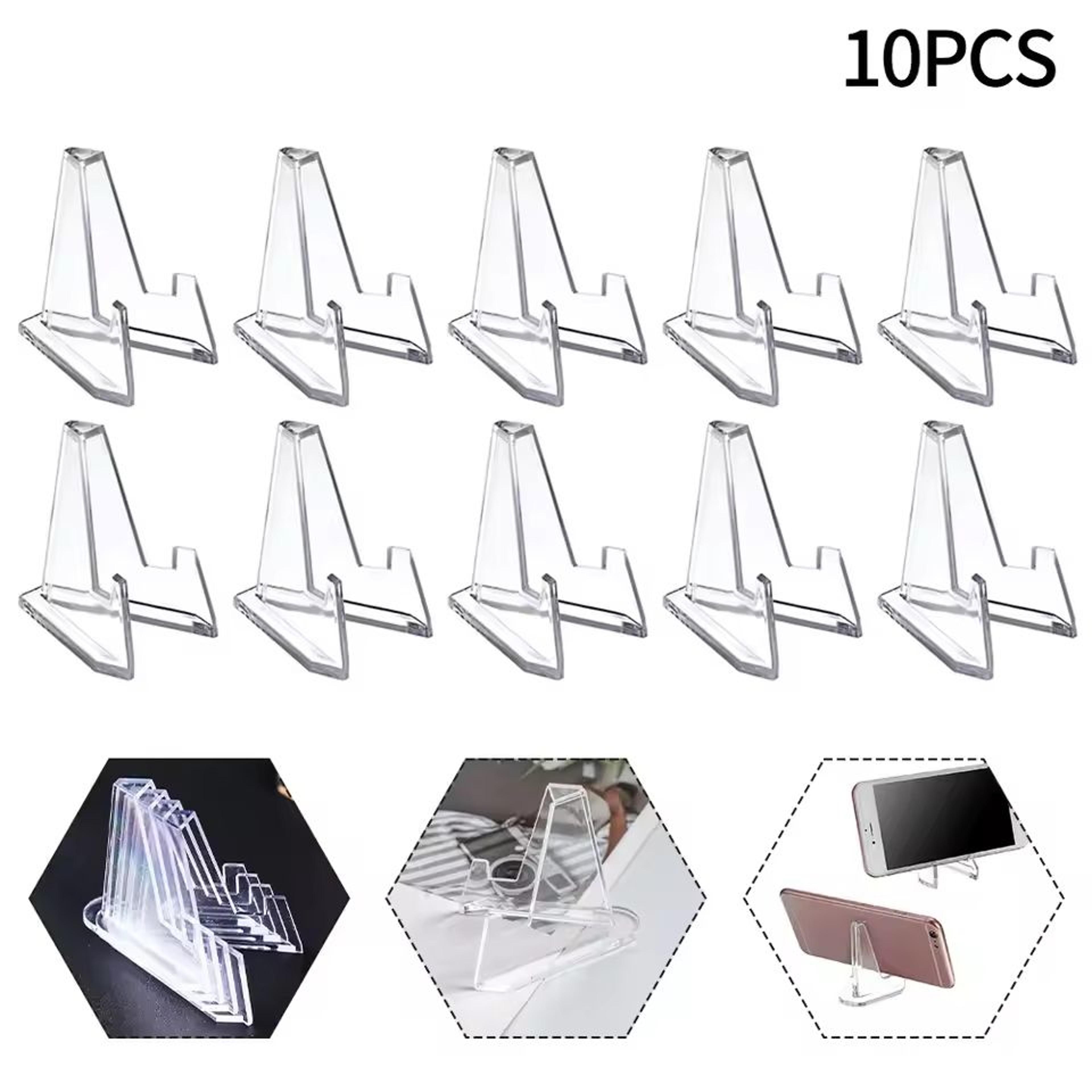 clear acrylic commemorative coin display stand (10-piece pack)
