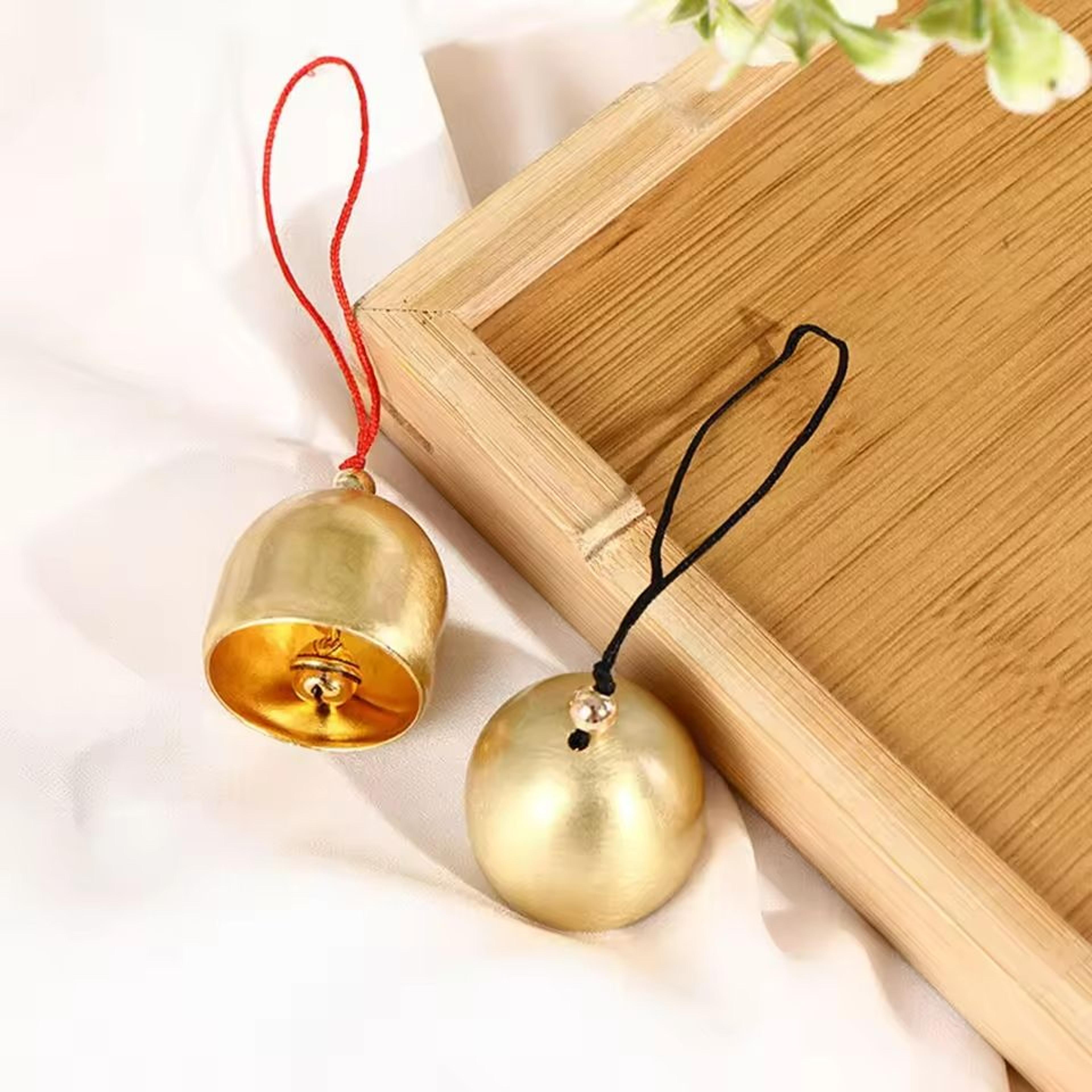 vintage copper bell outdoor wind chime pendant