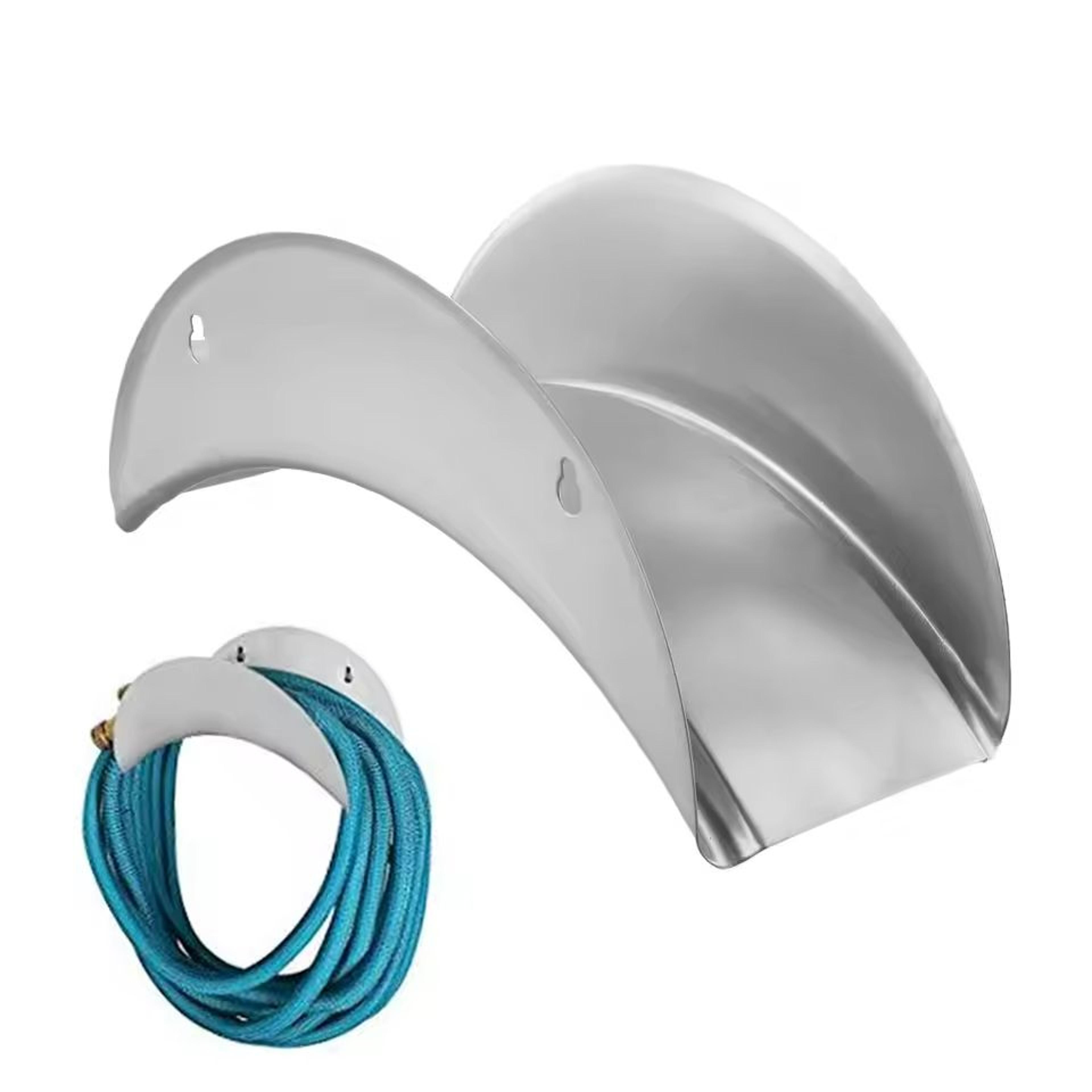 heavy-duty wall mount garden hose holder hanger