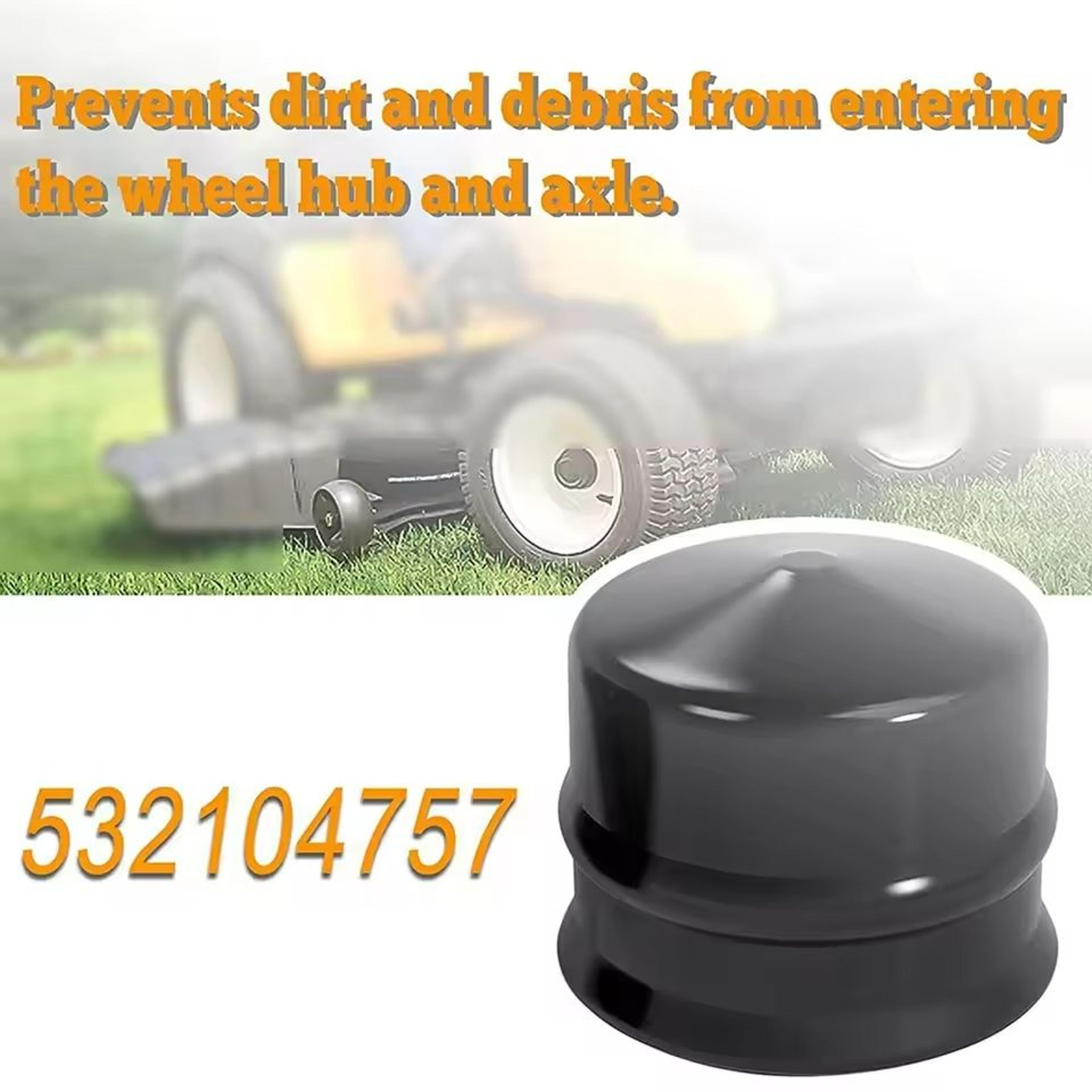 4-piece lawn tractor axle hub cap set