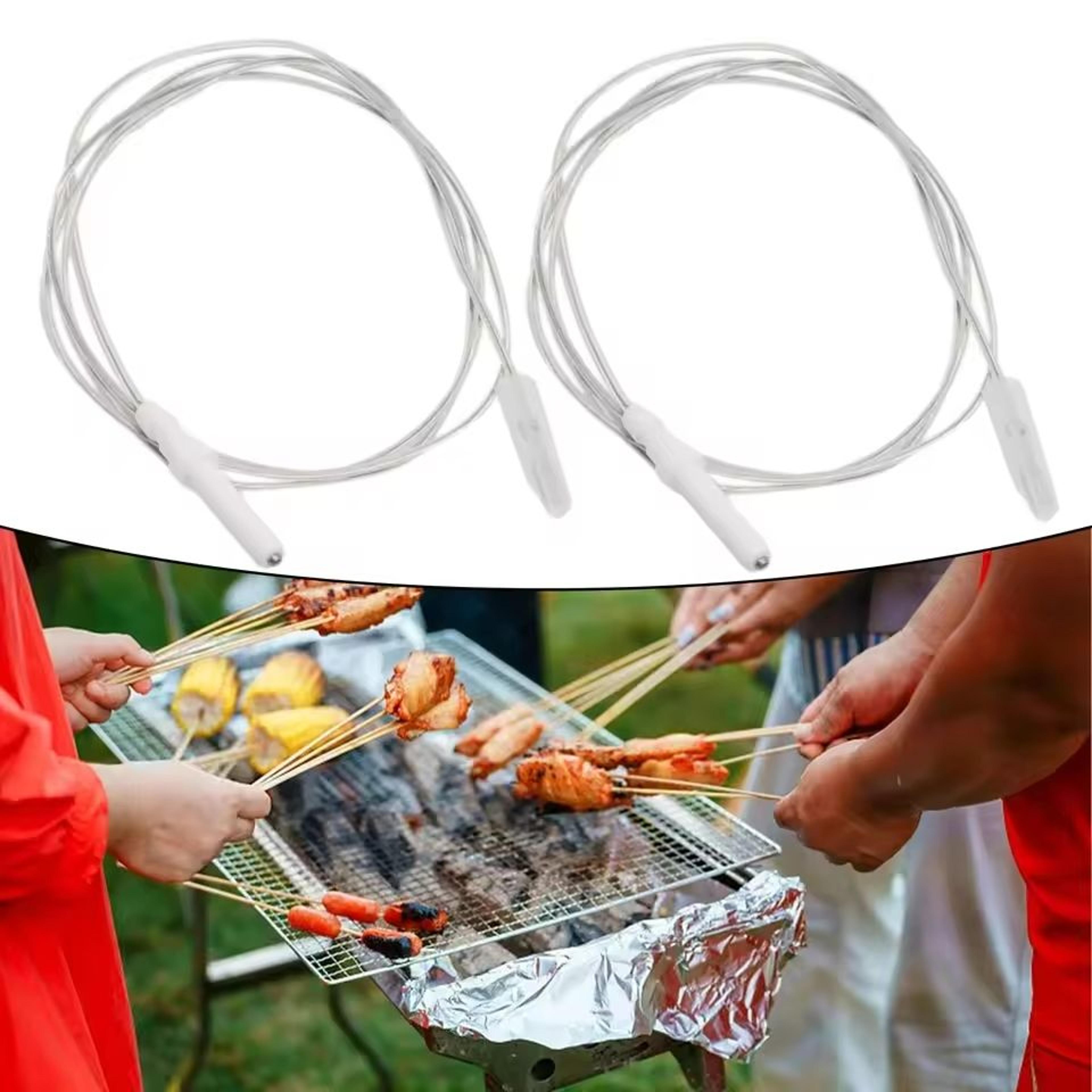 universal gas cooker range ignition electrode plug & wire (2-piece pack)