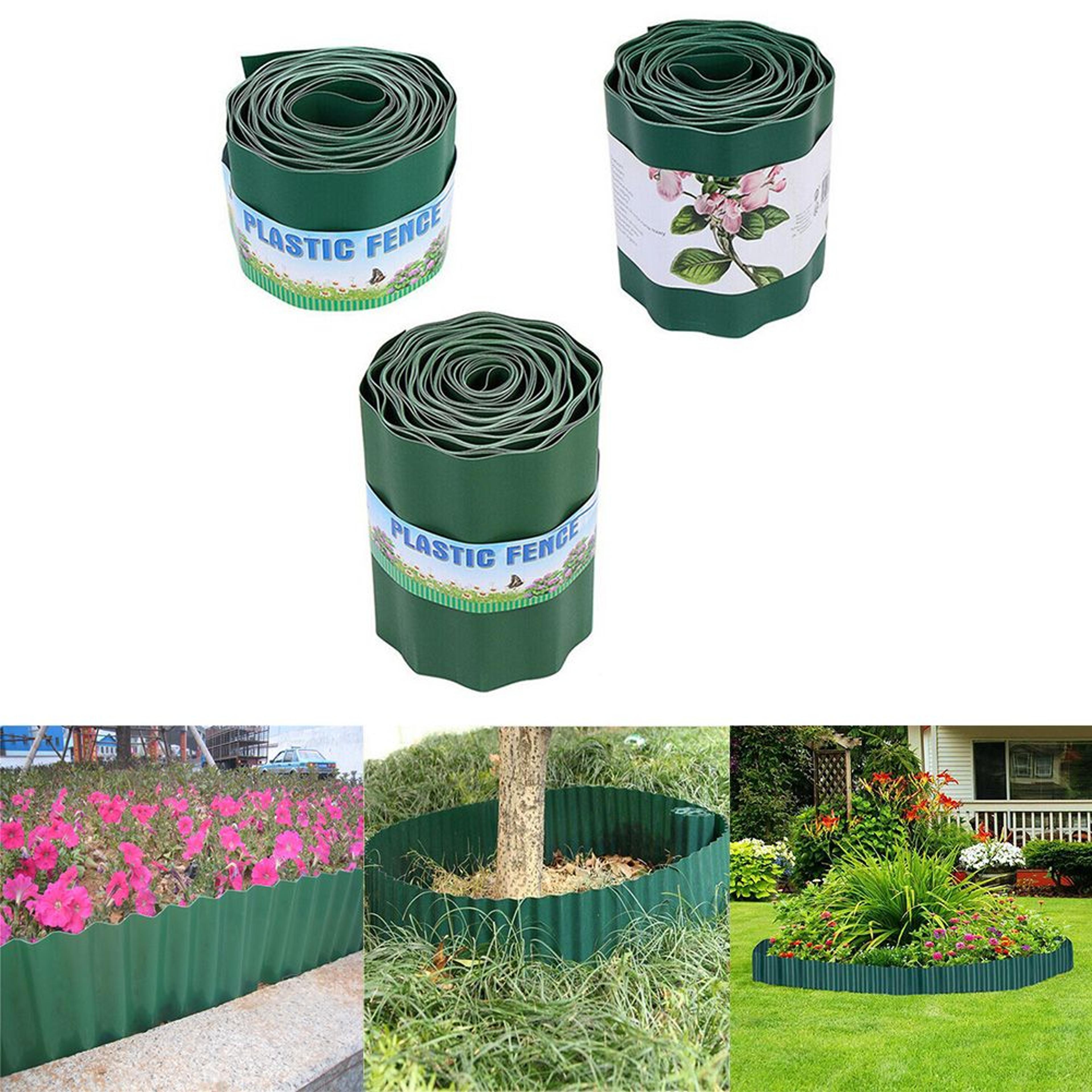 30 ft flexible garden lawn edging border fence