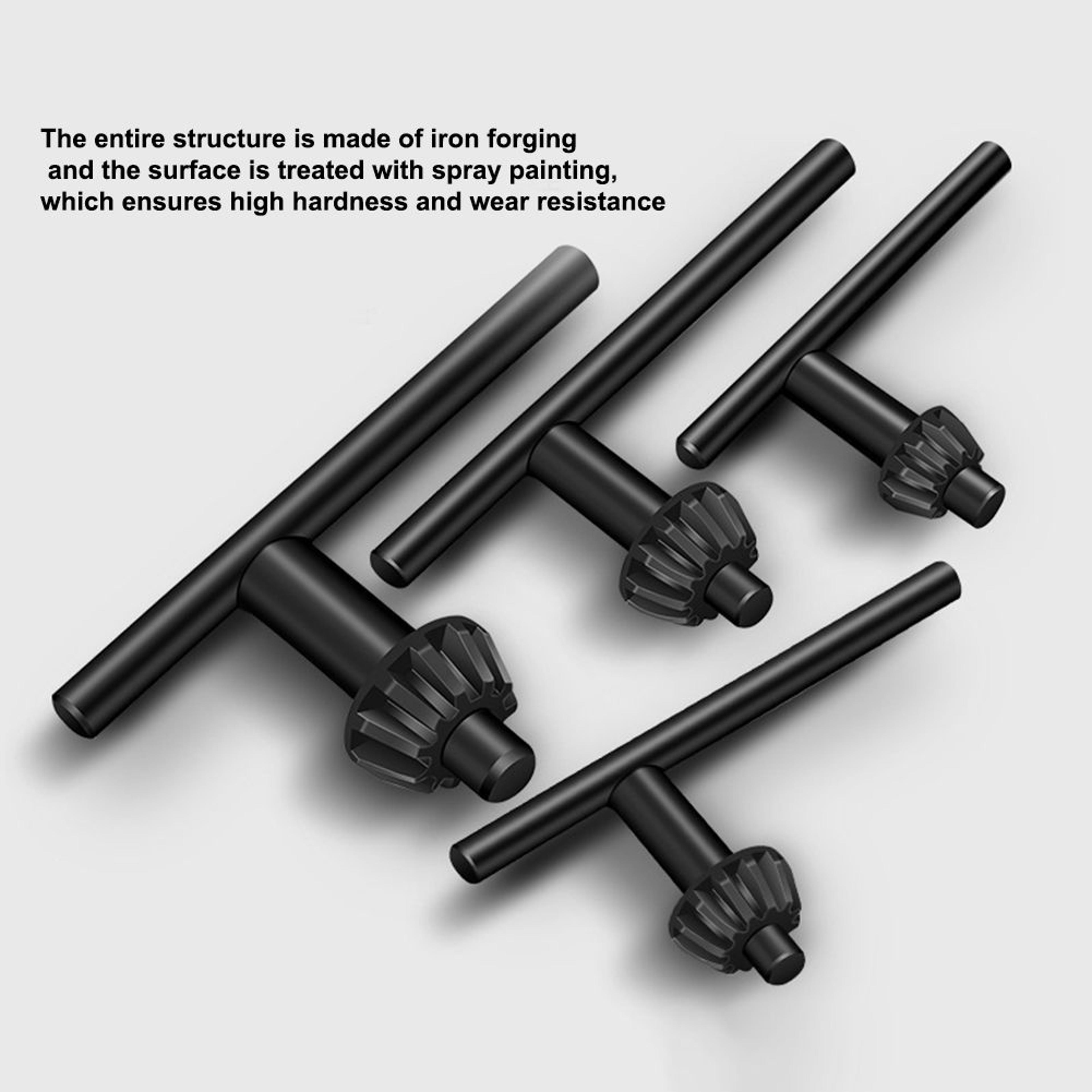 3-piece universal drill chuck key wrench set
