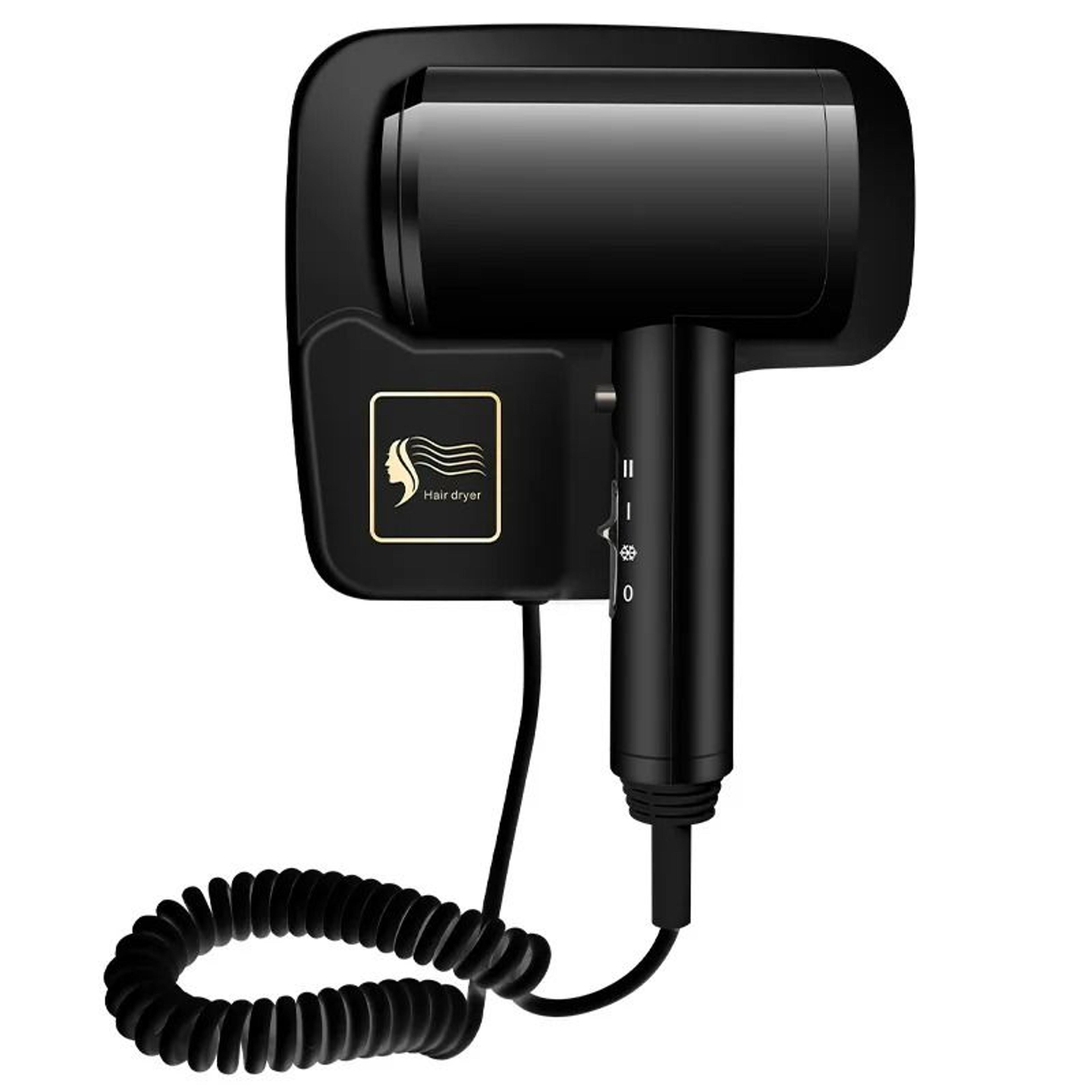 wall-mounted professional hair dryer